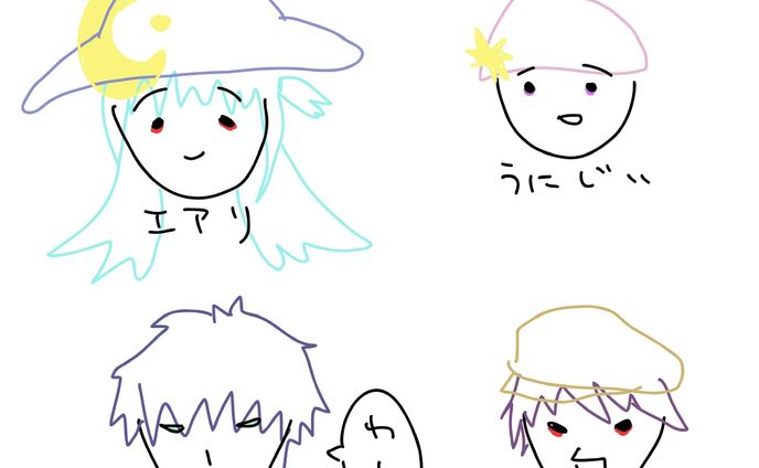 お察しクオリティのイラストを描くことができます