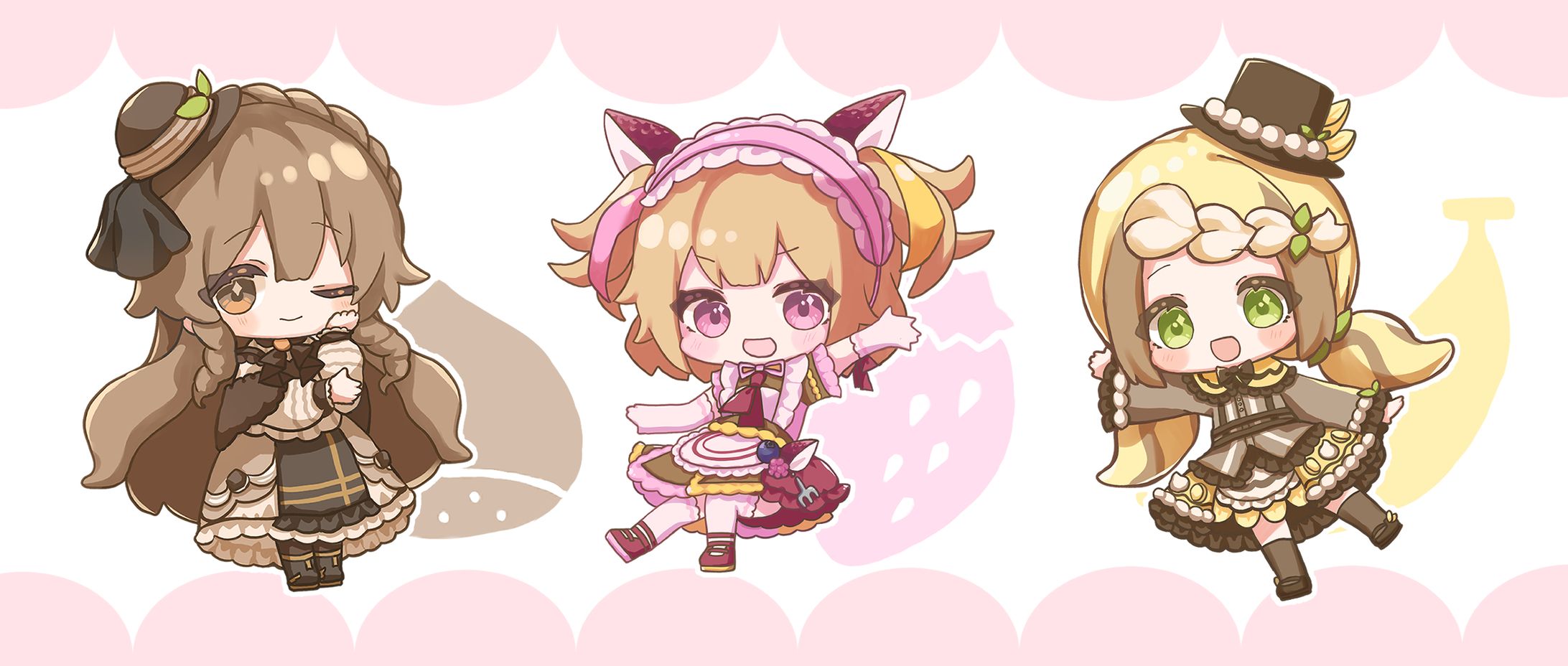 擬人化ミニキャラ-1