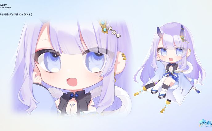 まんまる様 グッズ用SDイラスト