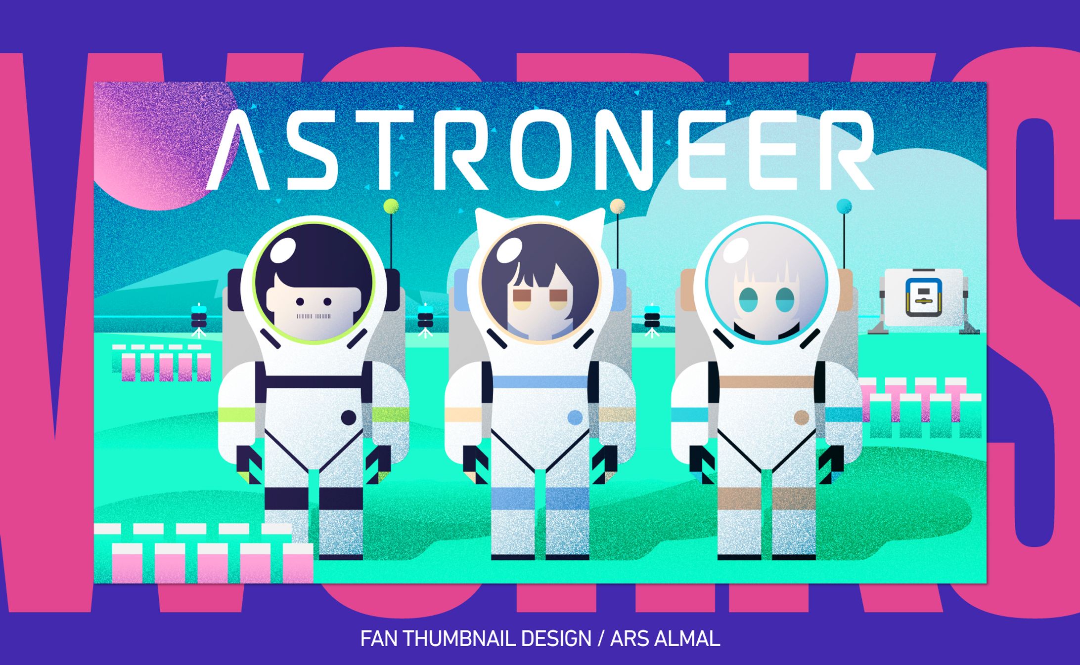 THUMBNAIL DESIGN / ファンアート-1