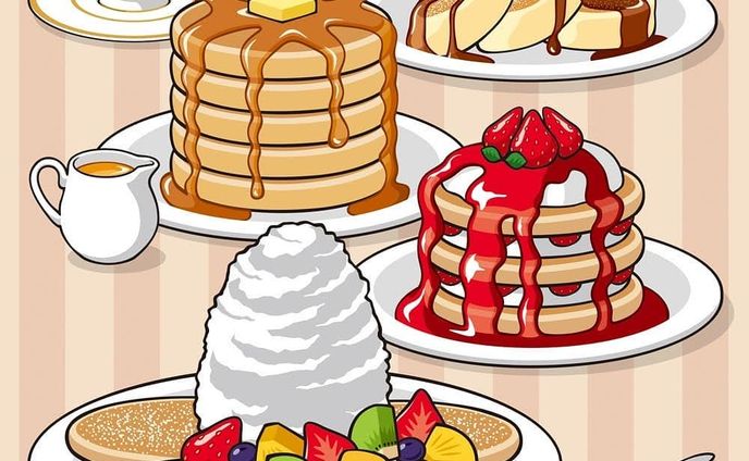 展示会の作品より
【Pancake Time】.
.
なんかパンケーキが描きたかっただけですw
こだわりはいちごソース・蜂蜜・メープルシロップの質感！
ソース類の透け感を透明ツールとかは使わずに塗りの色だけで表現してます。
色使いのいい練習になりましたよ🎶
切り絵＋シャドーボックスで立体感のある仕上がり！. 
.
#パンケーキ #pancake #ホットケーキ #洋菓子 #お菓子 #スイーツ #スィーツ #スイーツイラスト #スィーツイラスト #sweets #イラスト #illustration #絵 #お絵描き #picture #デザイン #design #アート #art #切り絵 #シャドーボックス #シャドウボックス #展示会 #グループ展
#カッター握りすぎて人差し指の関節ブッ壊れました