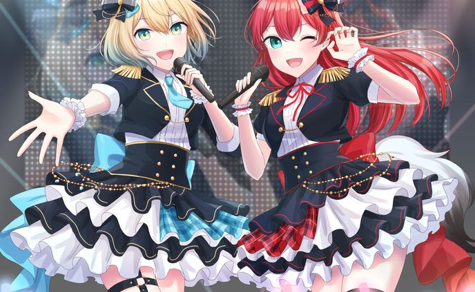 【ご依頼】ファリン様 大神れん様 立ち絵 一枚絵 衣装デザイン