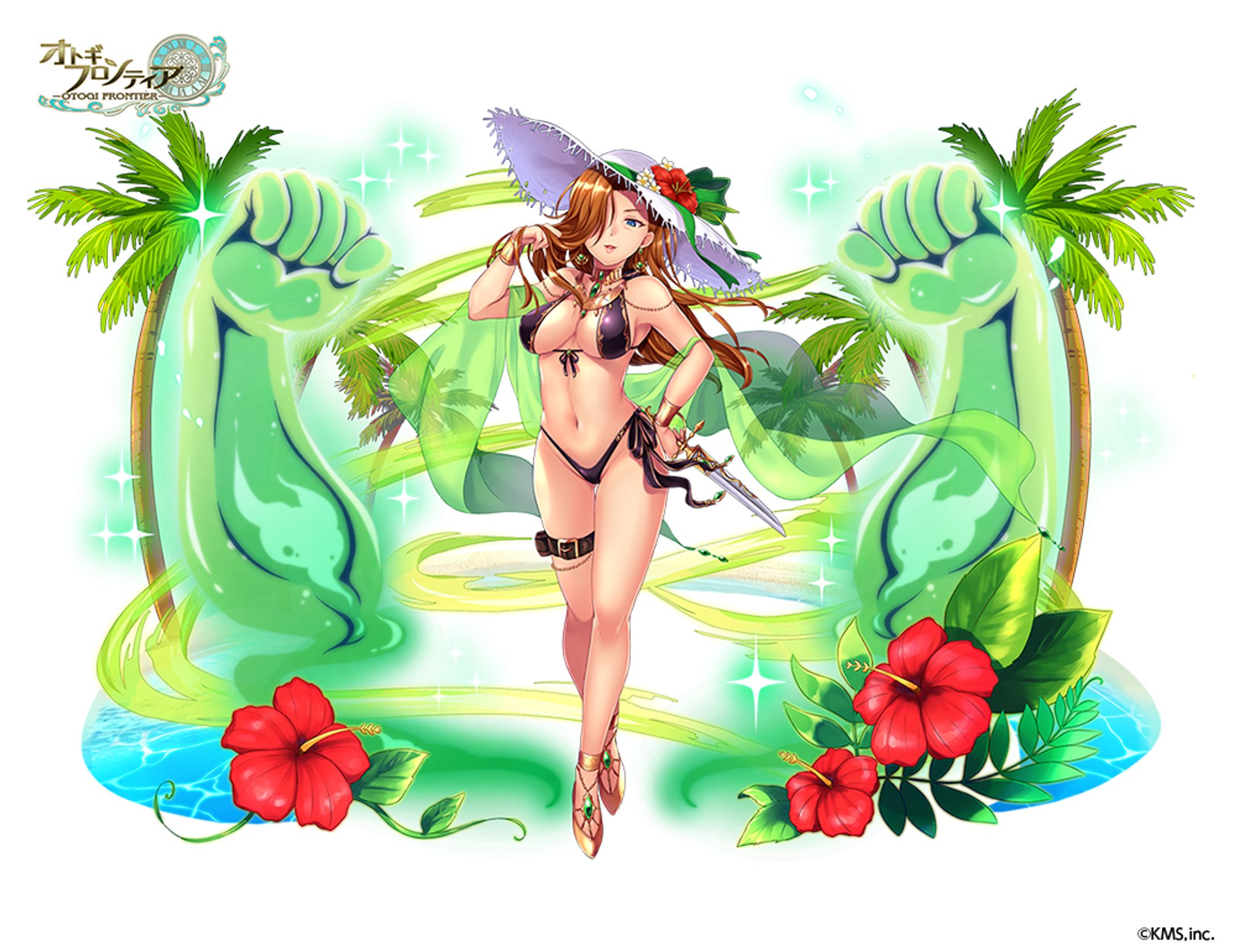 【オトギフロンティア】ライメント婦人(水着ver.)-1