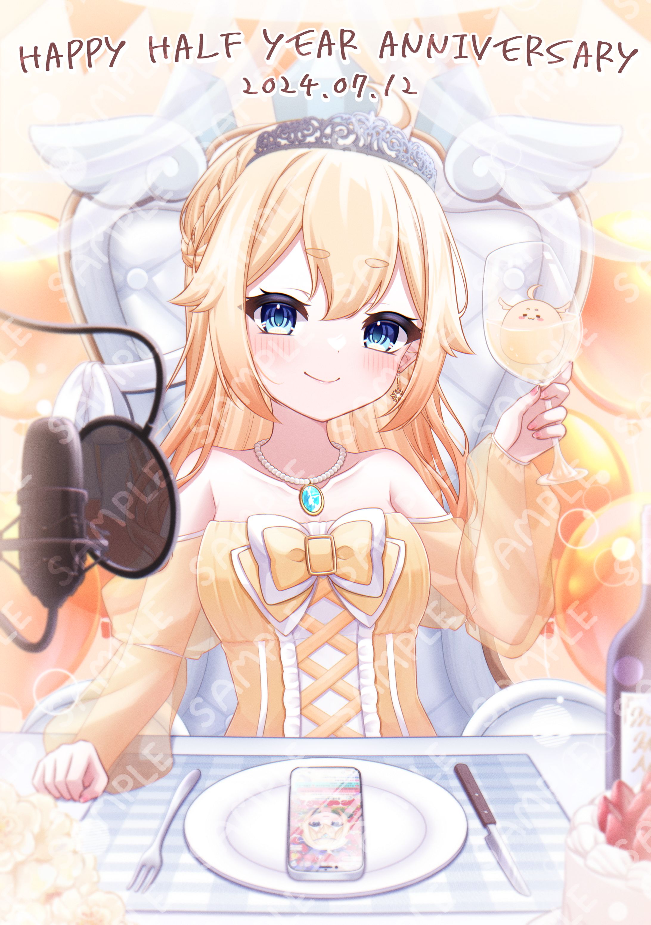 女神ノ宮ほてぴさまより一枚絵のご依頼-1