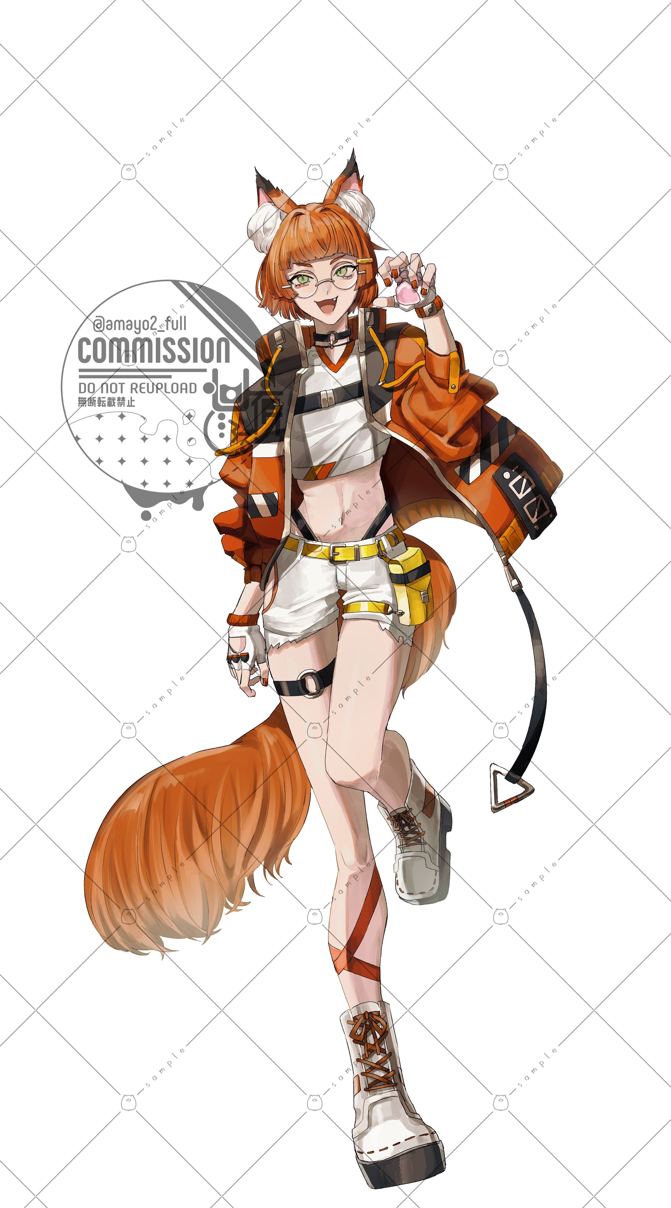 オリジナルキャラクター イラスト イラスト #人外 #オリジナルイラスト #オリジナルキャラクター