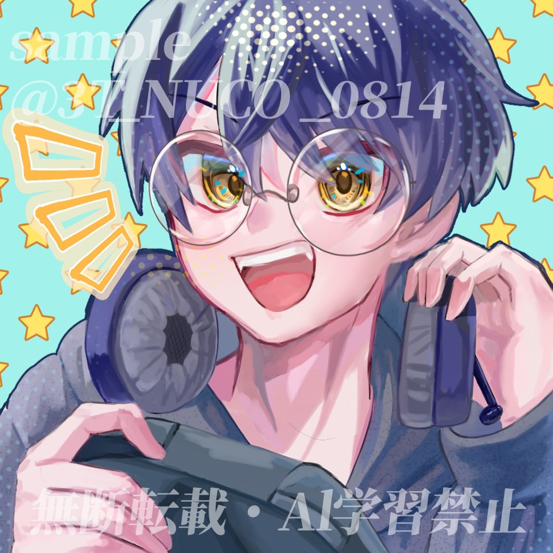 まっつん様（＠VFMmt）のSNSアイコンイラスト-1