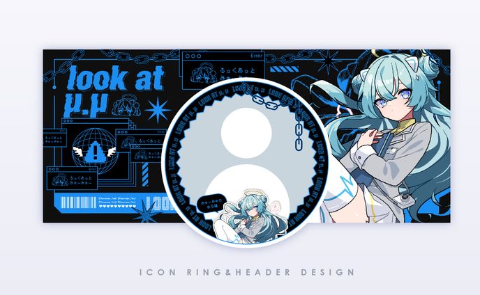 Icon ring&header / μ.μ