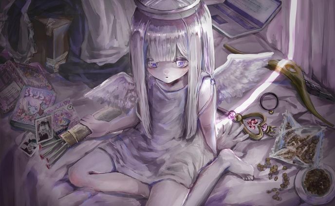 何にもなれない女のコ
#創作  #イラスト  #デジタルアート #originalart  #illustration  #digitalillustration  #digitalart  #girl  #魔法少女  #天使 #女の子イラスト