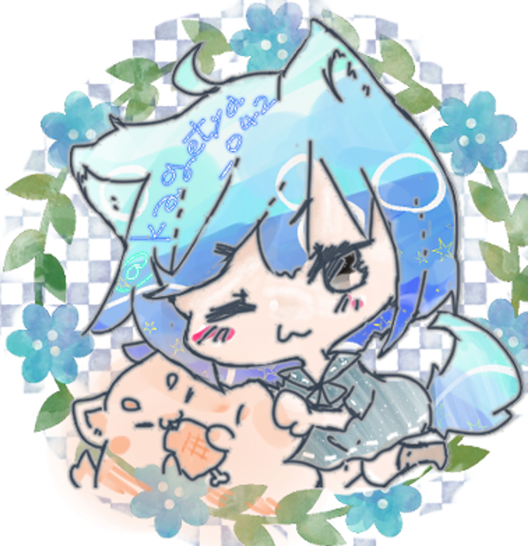 友へ/アイコン/狼の女の子-1