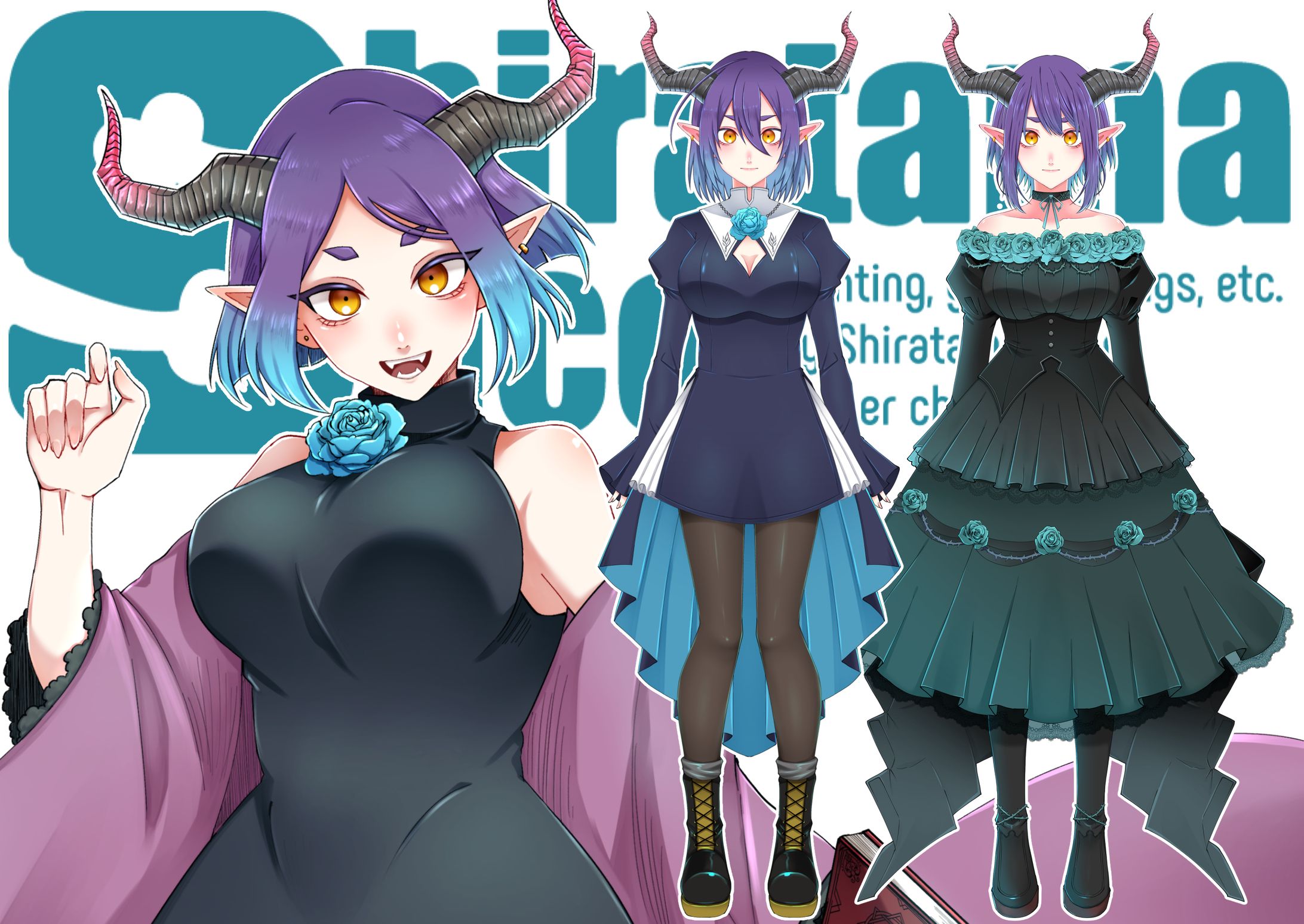白玉しるこ_Vtuberモデル2種＆キービジュアルアップ-1