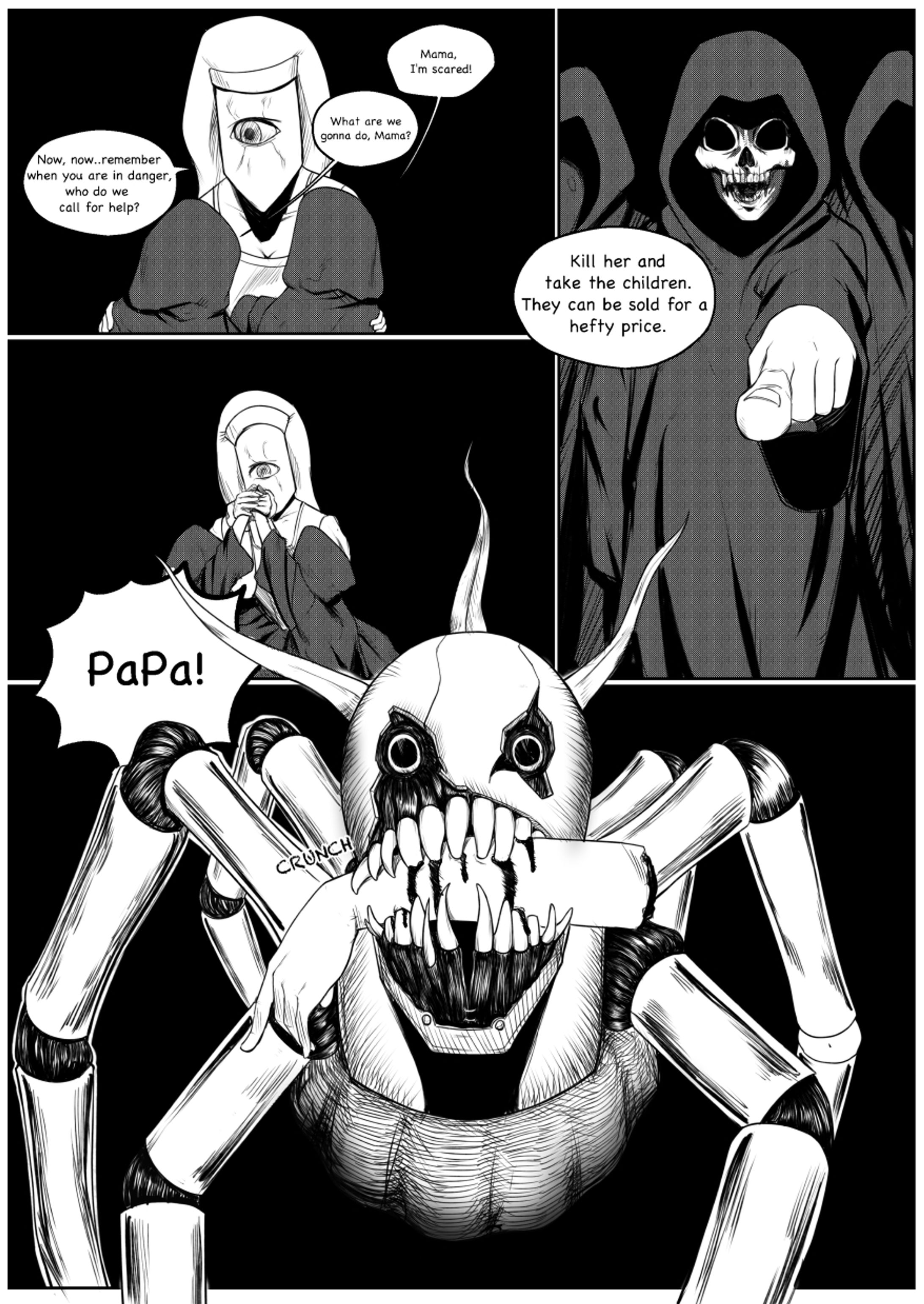 Some Pages from Commissioned Comic-1