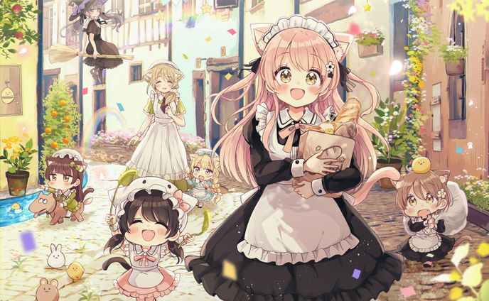 絵師、ミックス