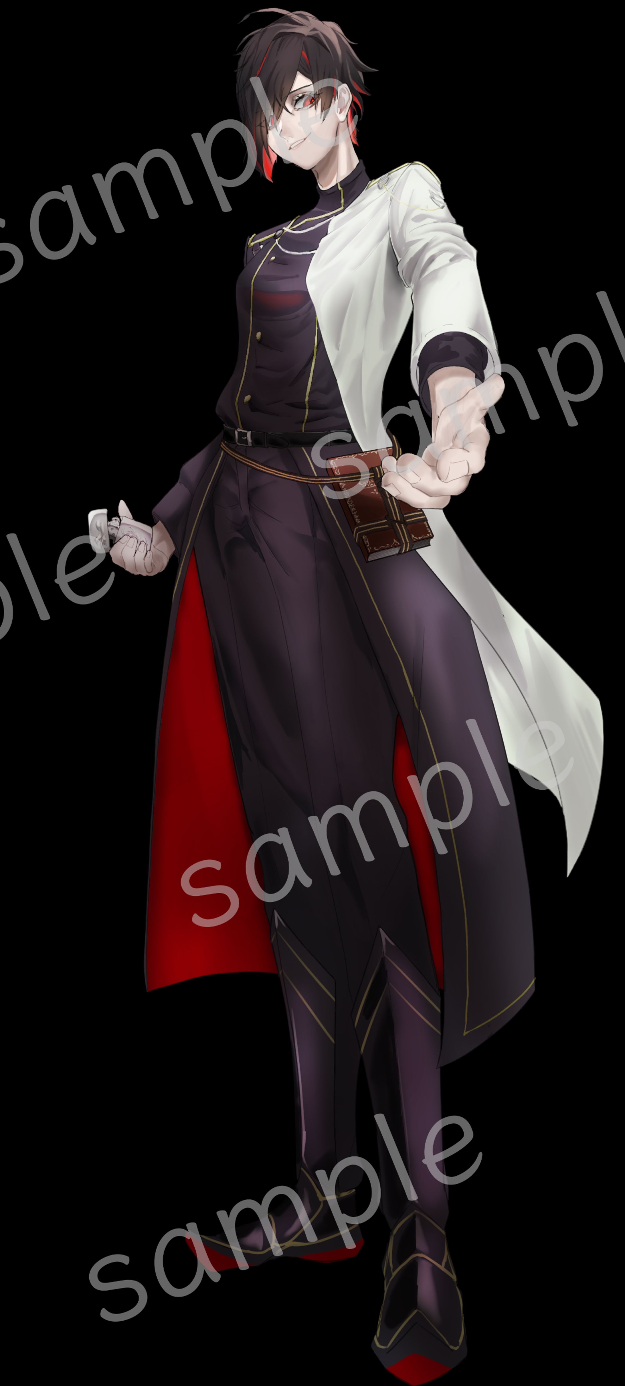 SKIMA　アケディア様ご依頼TRPG立ち絵イラスト-1