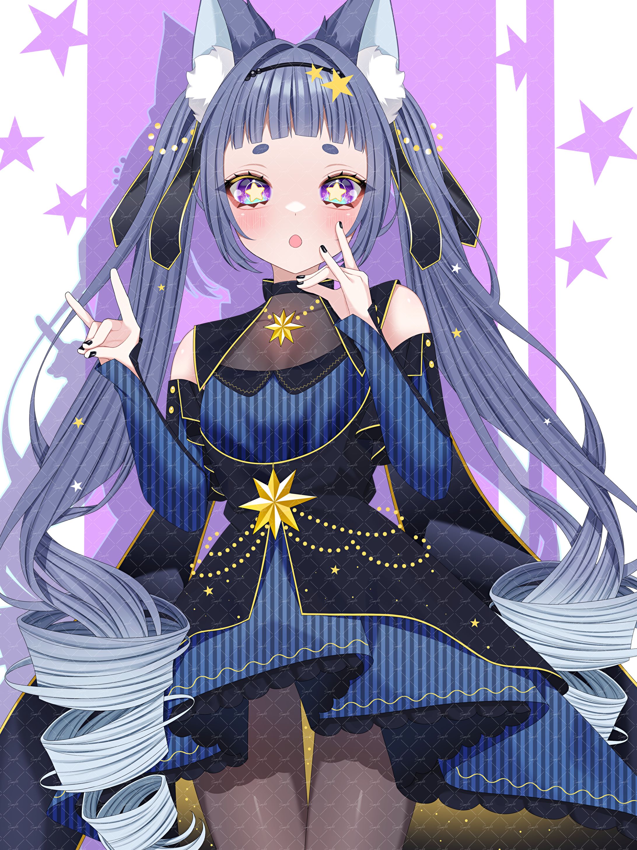 【お仕事】 夜泣 みあ様  イラスト制作-1