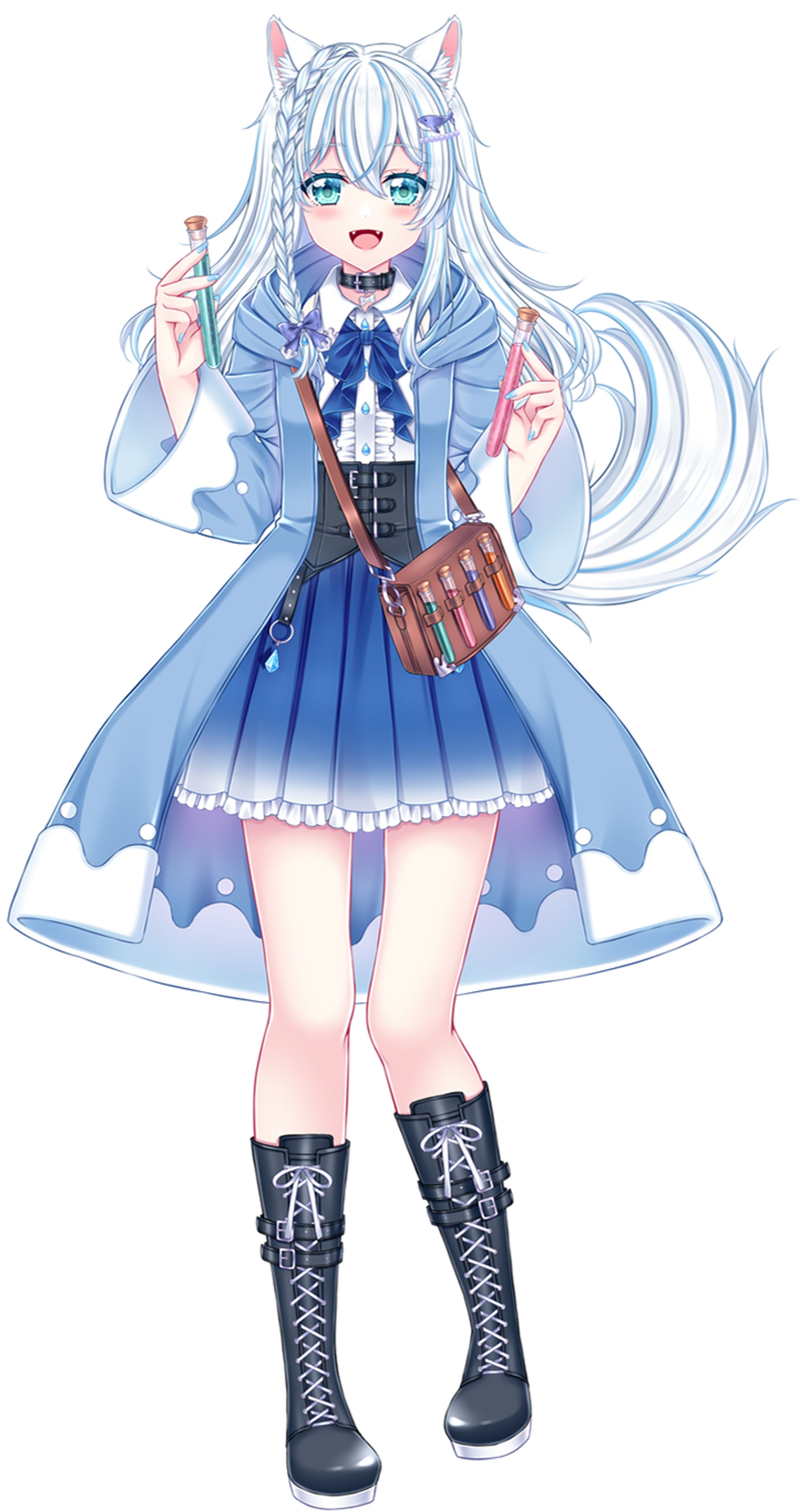 【VTuber】犬神える‐デザイン‐パーツ分け担当-1