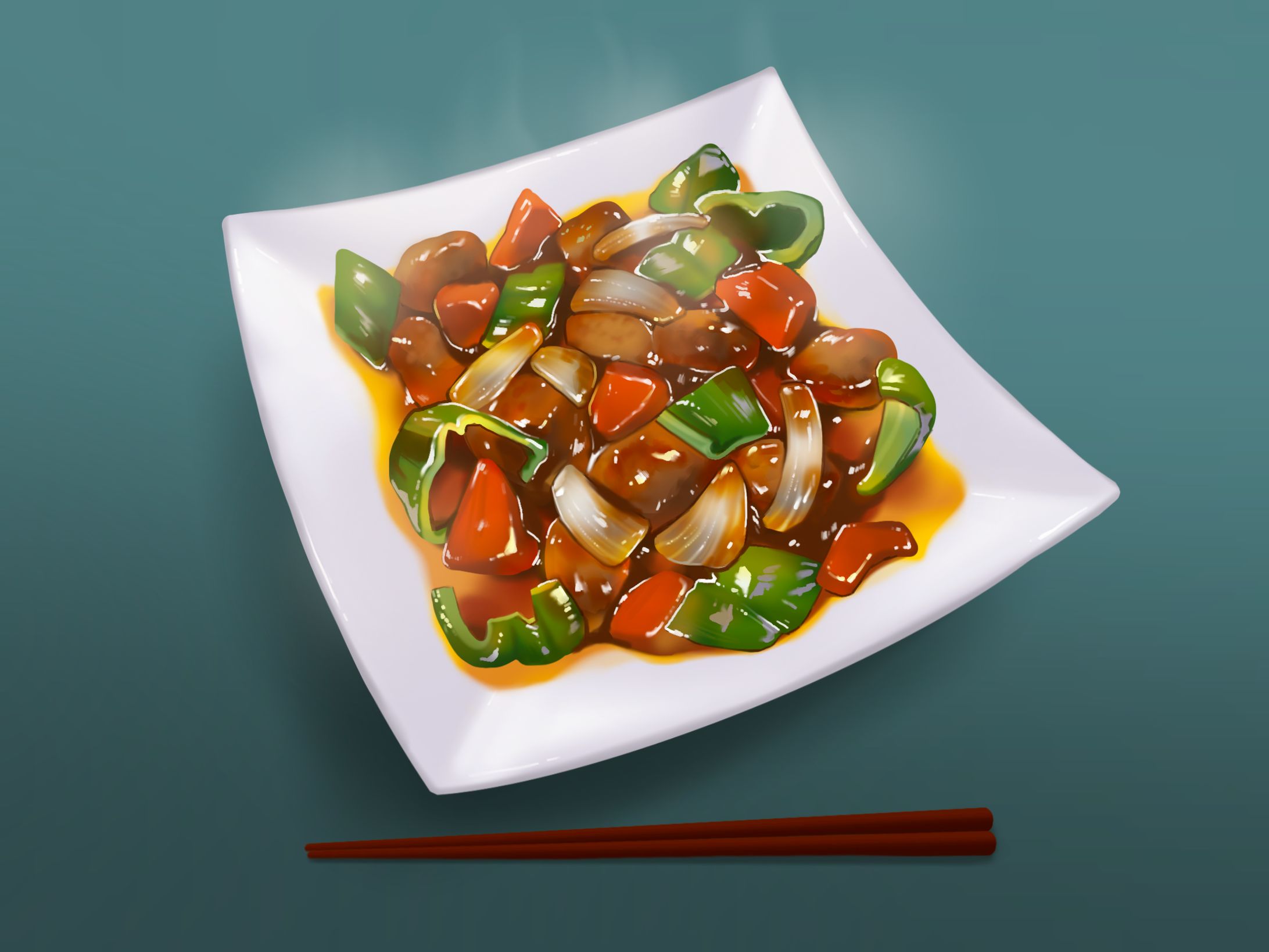 酢豚-1