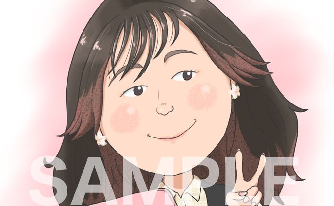 【似顔絵】ブログアイコン