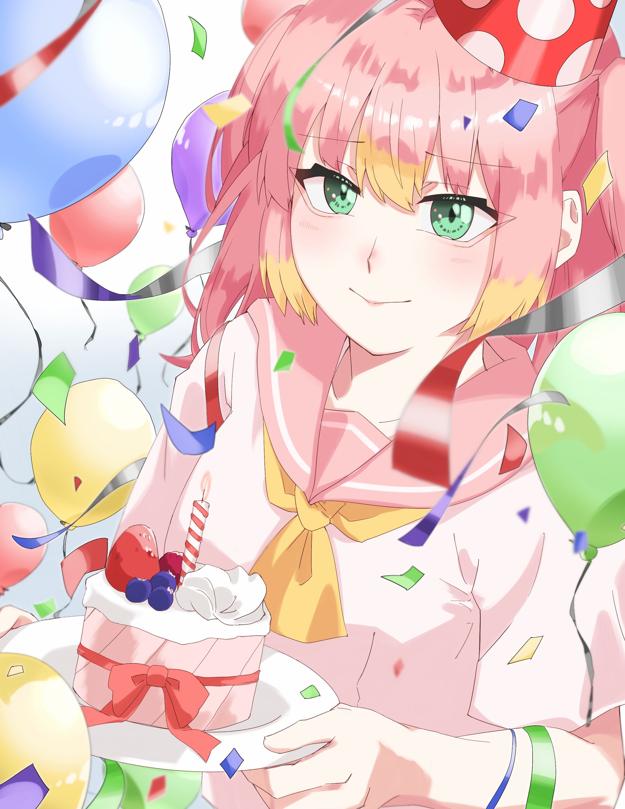 晴山かぐら　バースデーイラスト-1