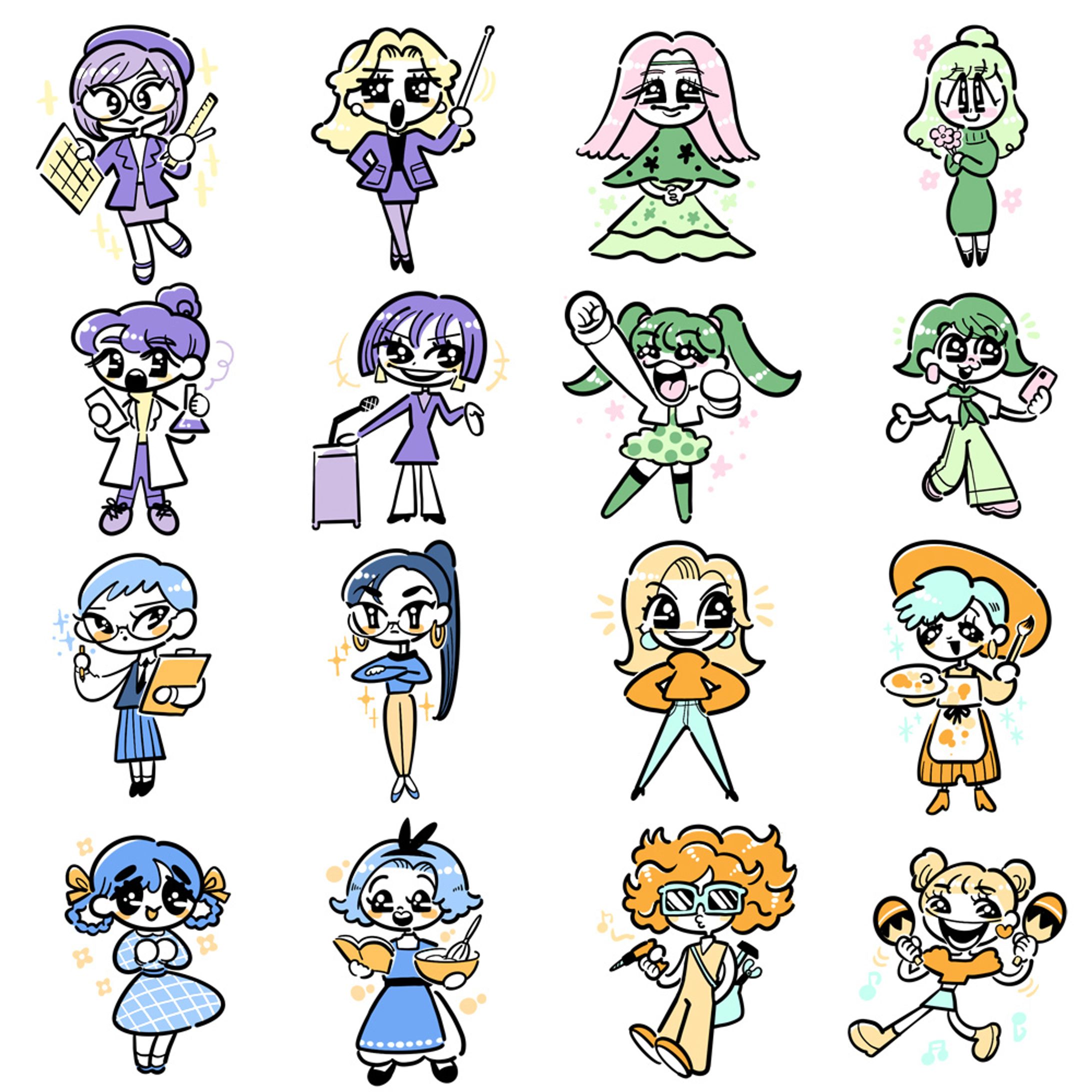 ar　MBTI診断イラスト-1