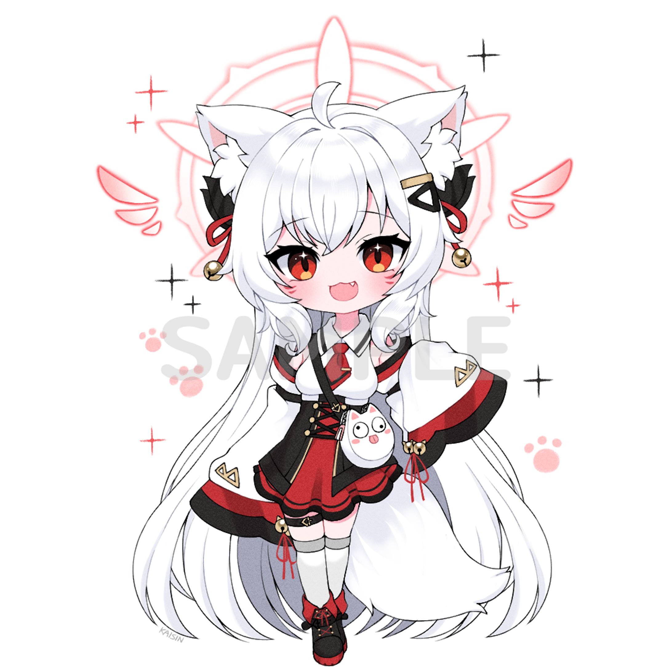 [Vtuber] 치지직 아호님 방송용 일러스트 1-1