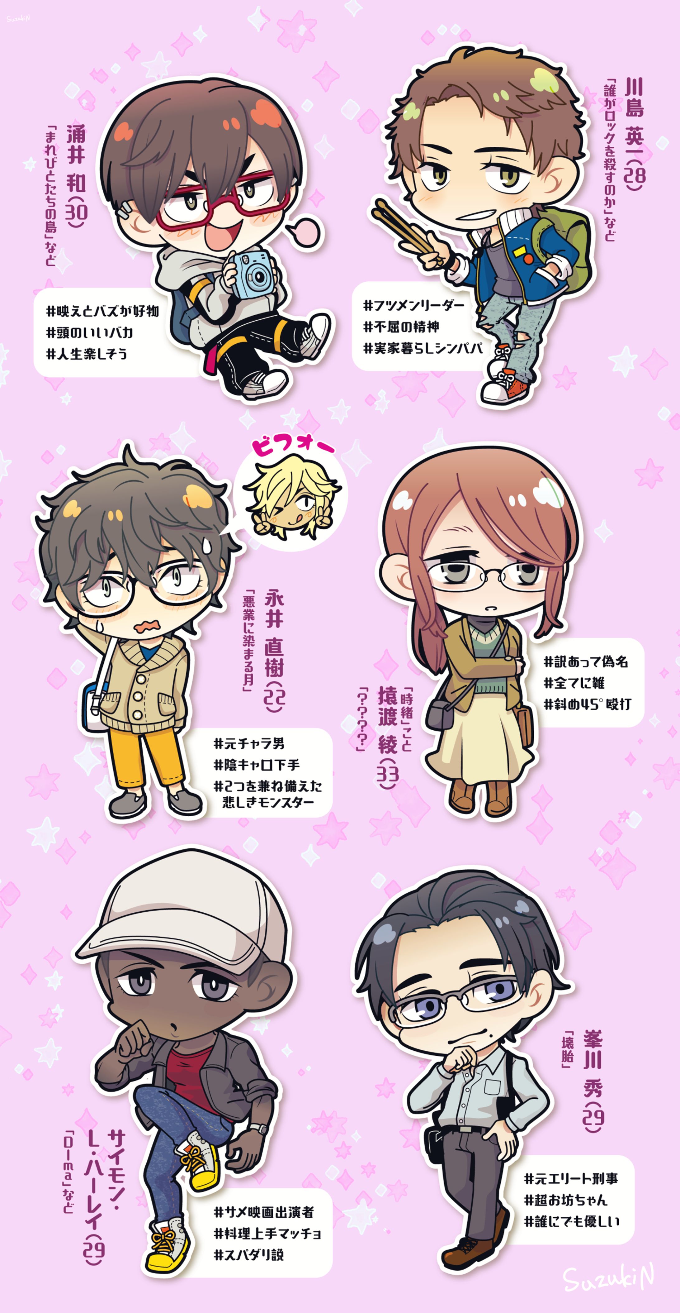 TRPG PCのミニキャラ-1