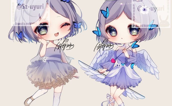 『お仕事』IRIAMライバー様SDイラスト