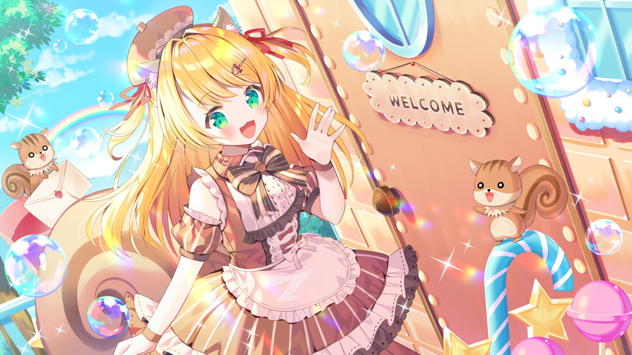 椎乃実なつ様 待機画面用イラスト-1