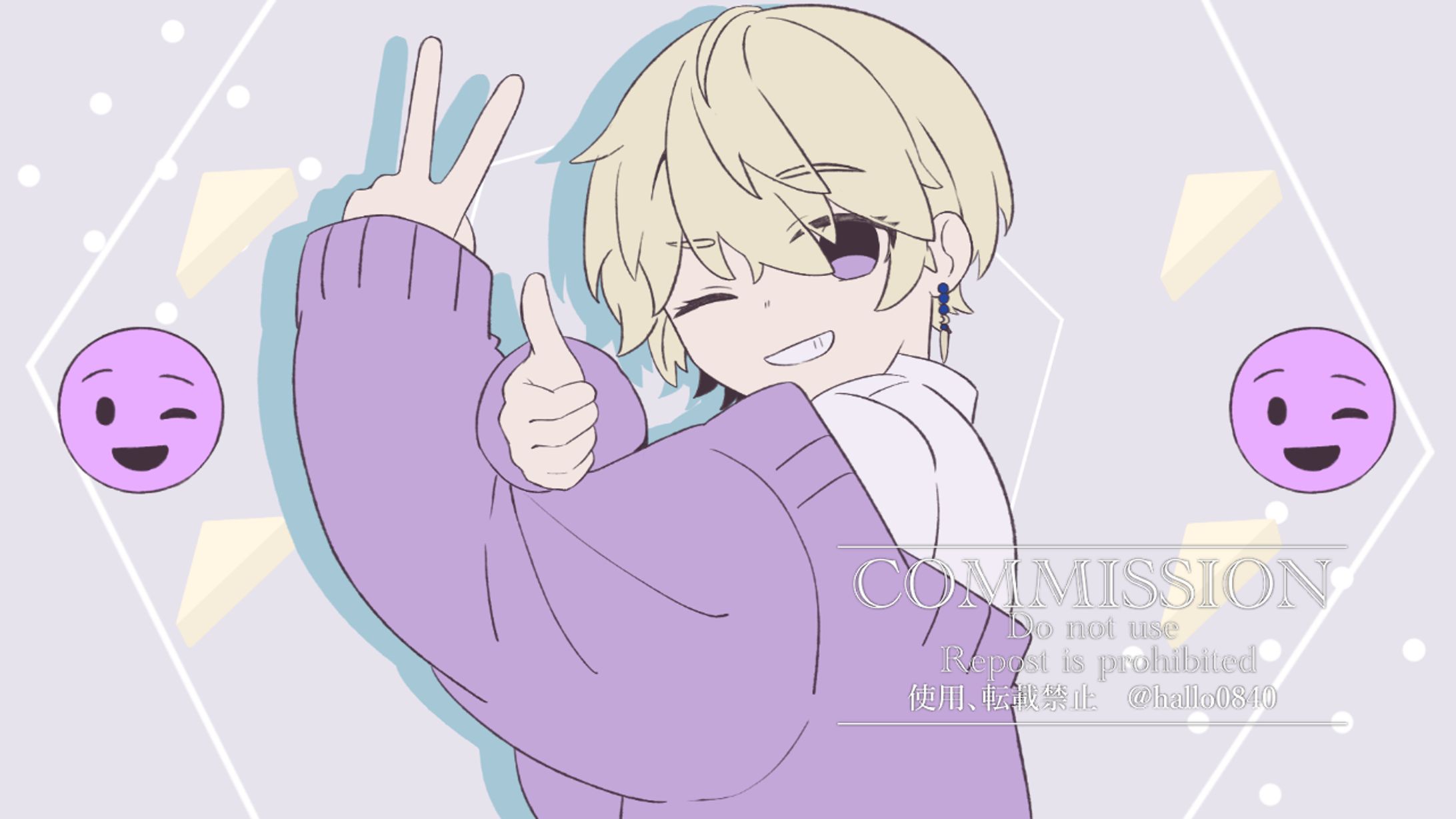 歌ってみたサムネイルイラスト-1