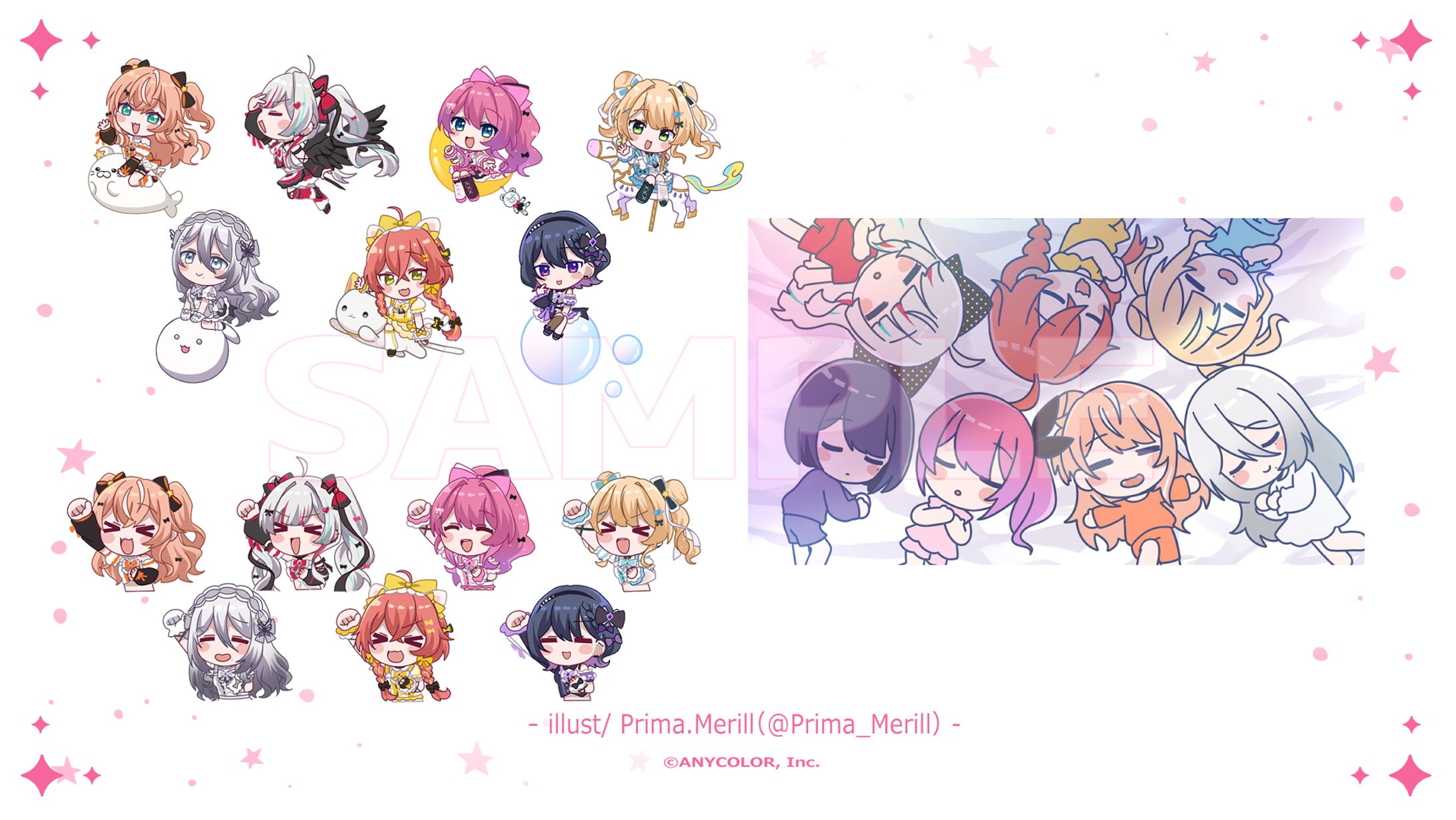 MVイラスト（にじさんじ Idios様）-1