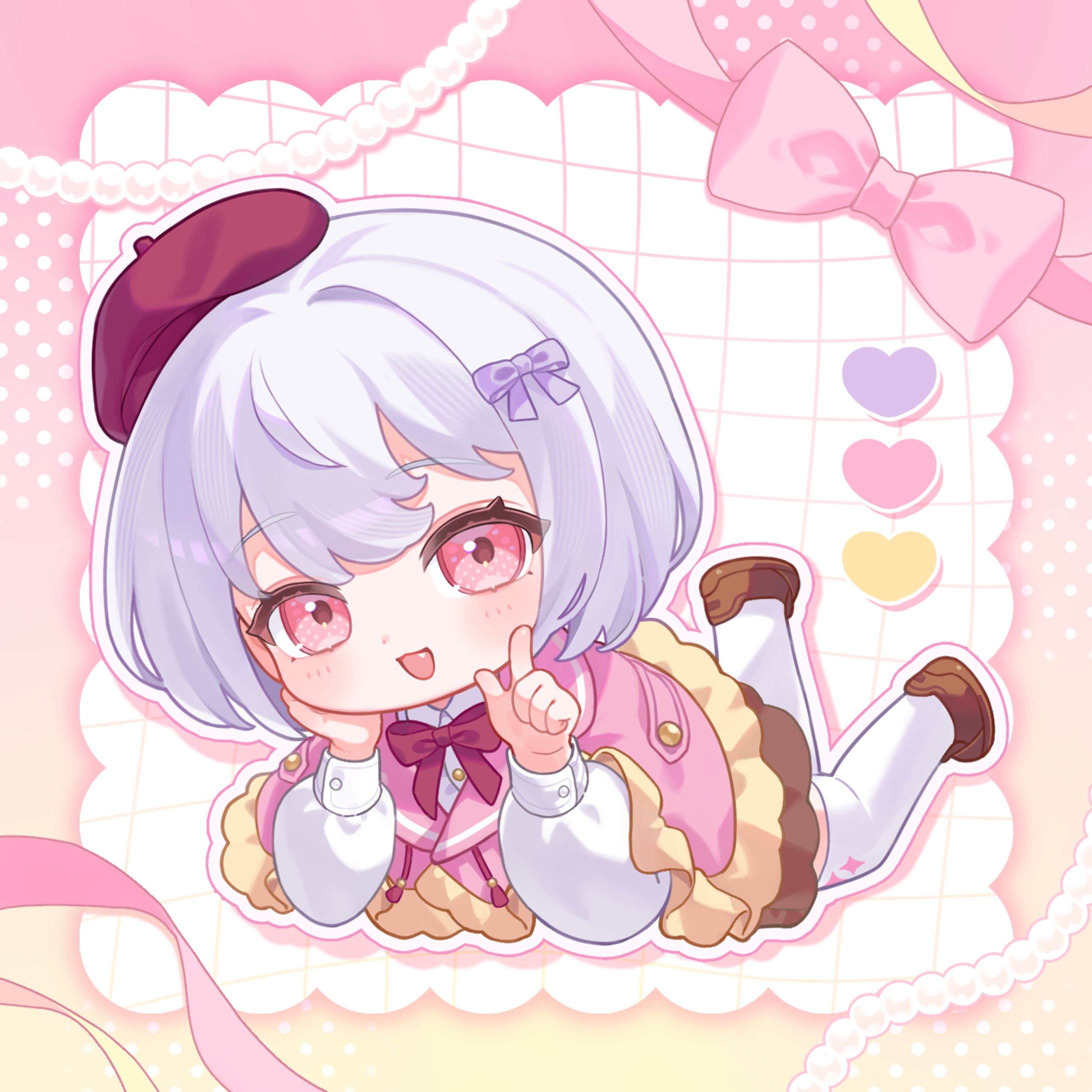 鈴宮しろは様　SDイラスト差分あり-1