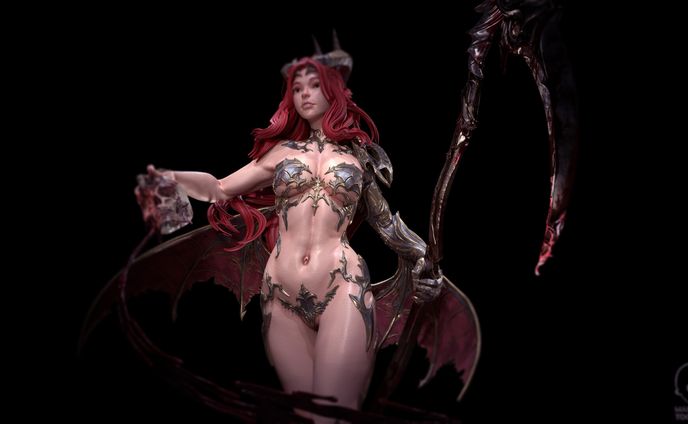 Succubus Game Ready