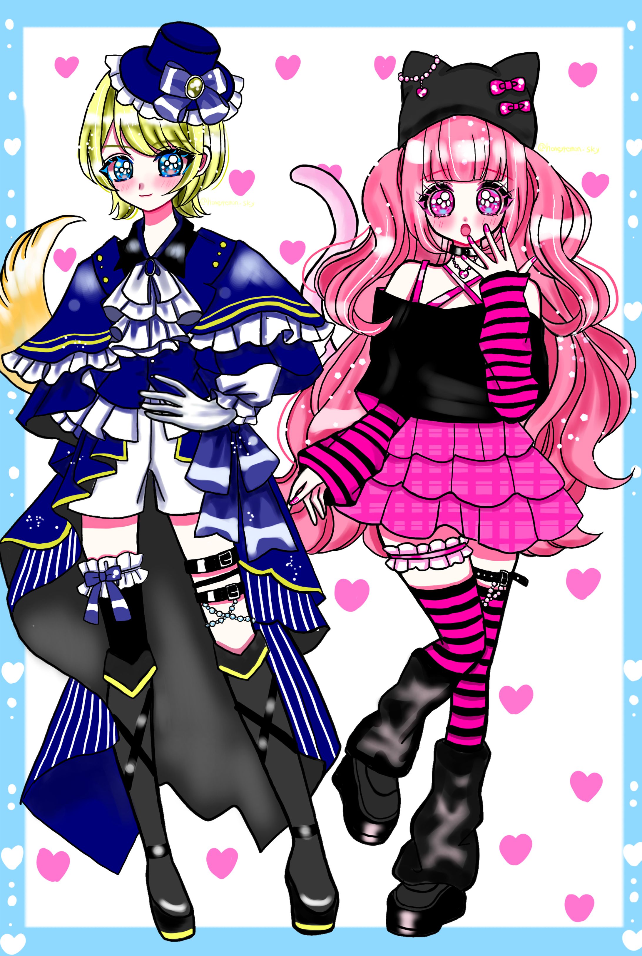 立ち絵　オリジナルイラスト-1