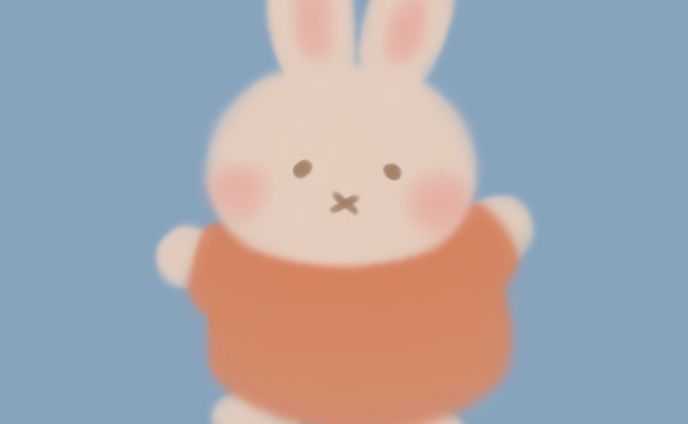 ミッフィー🐰絵本キャラクターを描いたよ