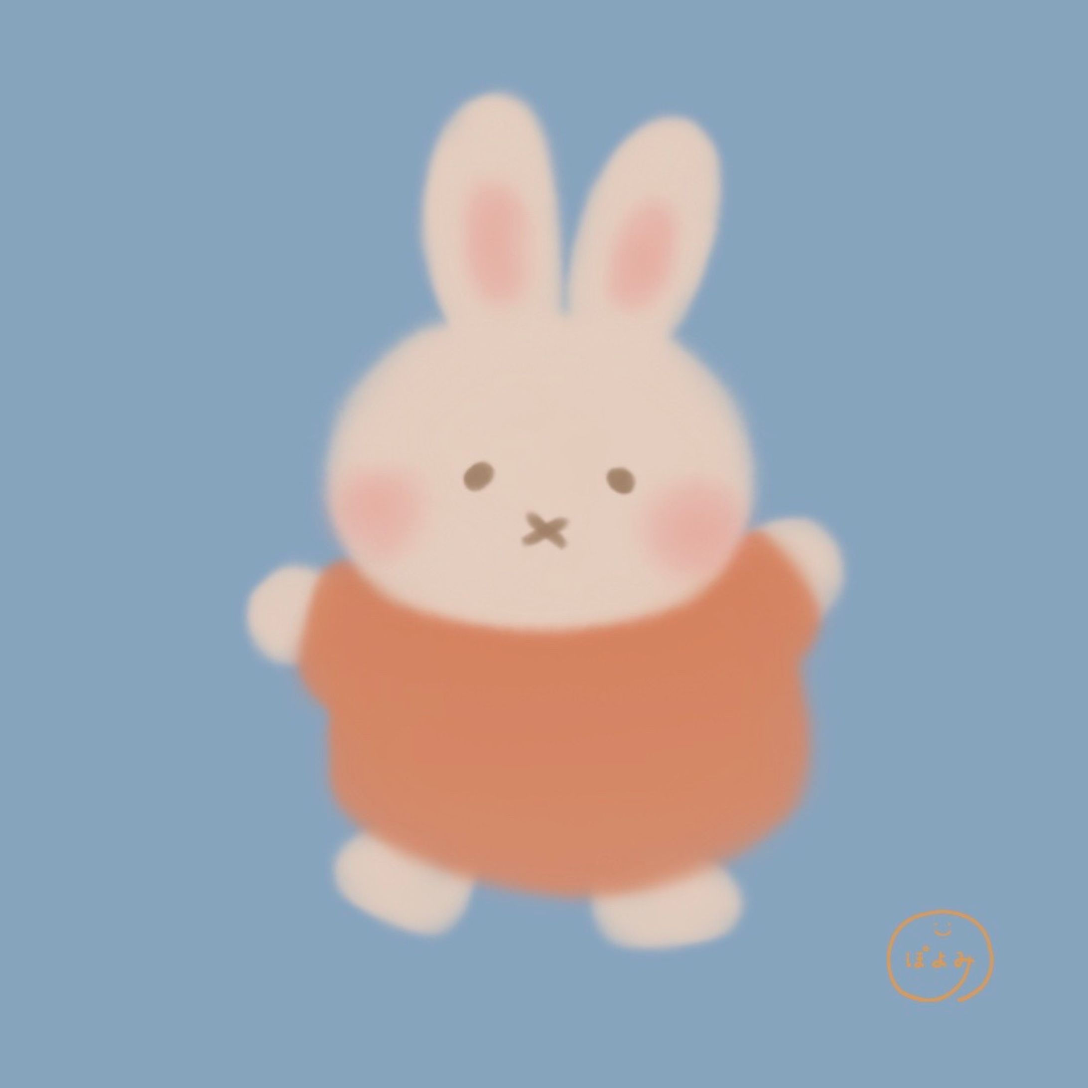 ミッフィー🐰絵本キャラクターを描いたよ-1