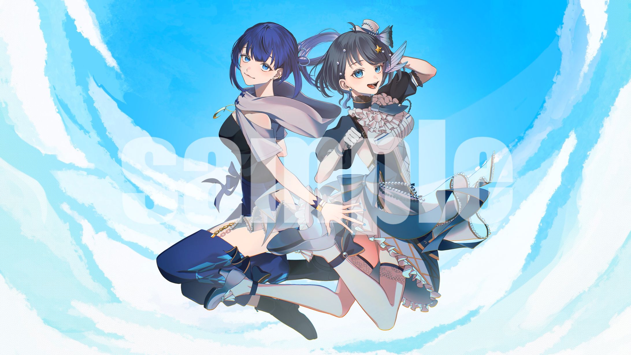 【お仕事】歌ってみたMVイラスト-1