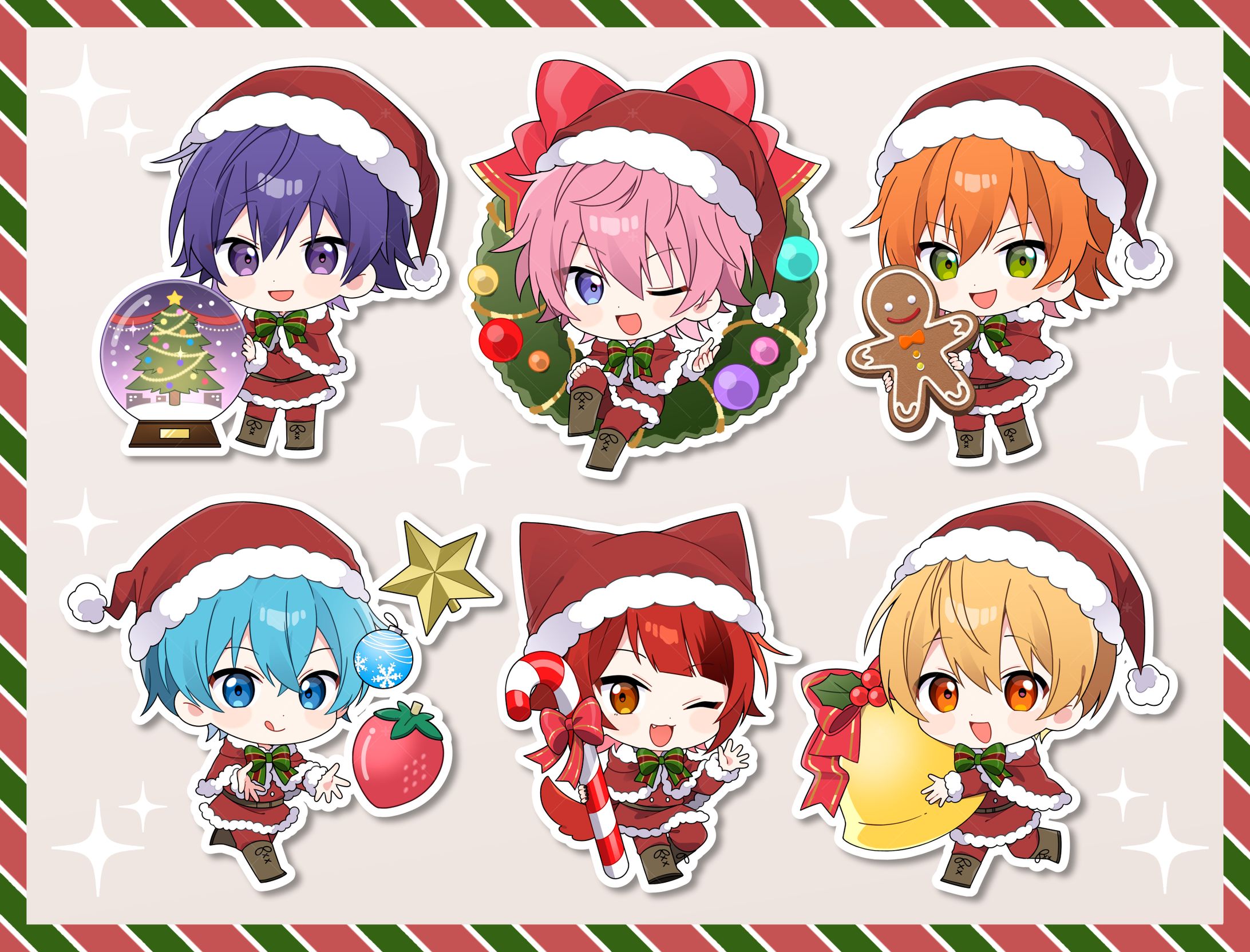 すとぷり様 オリジナル楽曲MVイラスト-1