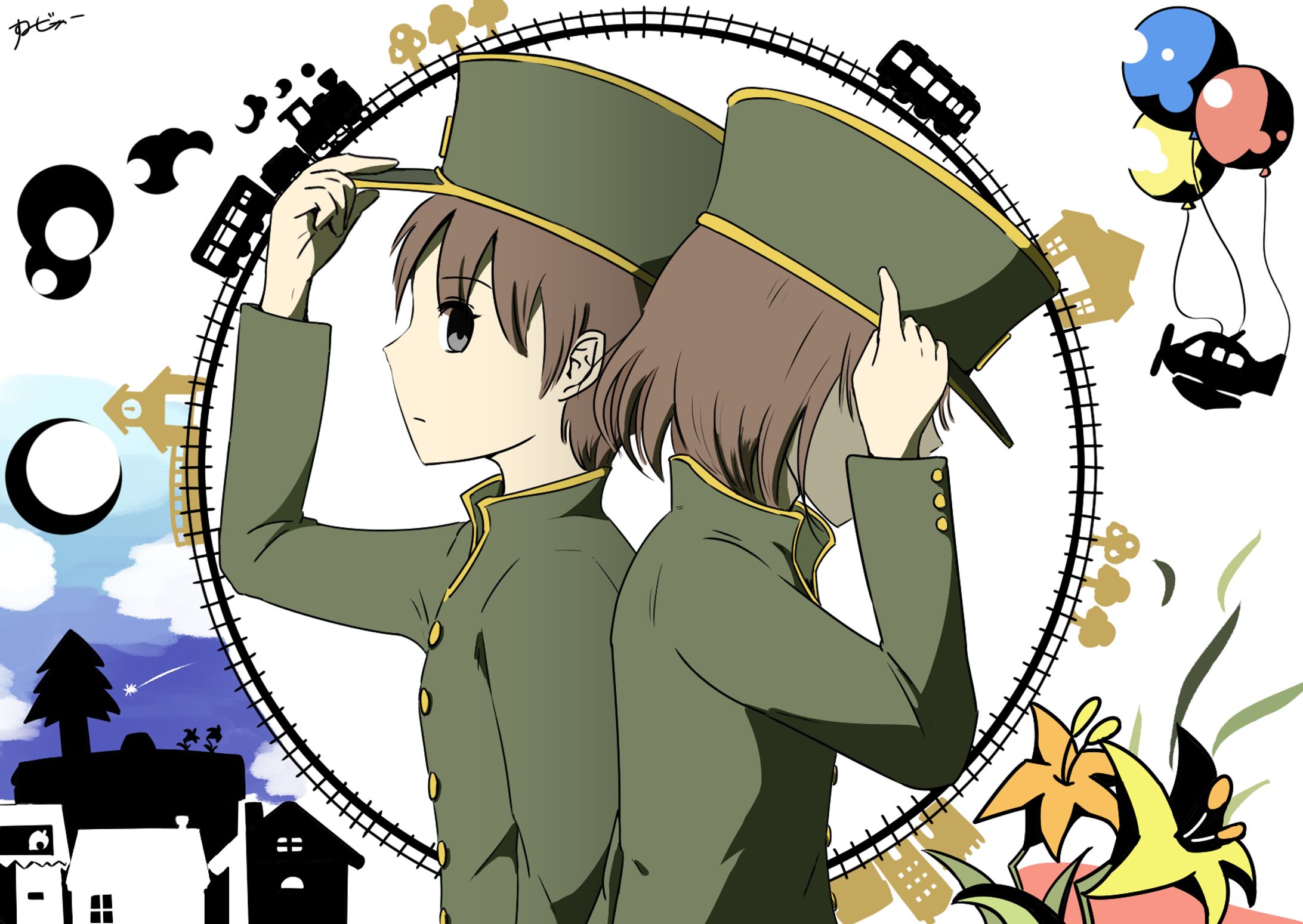 まちがいさがしのペアルック-1