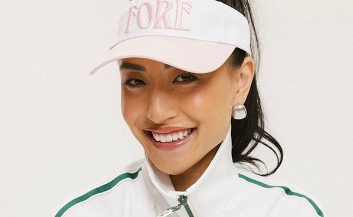 Fore Visor - Pink/White　￥10.700（税金）