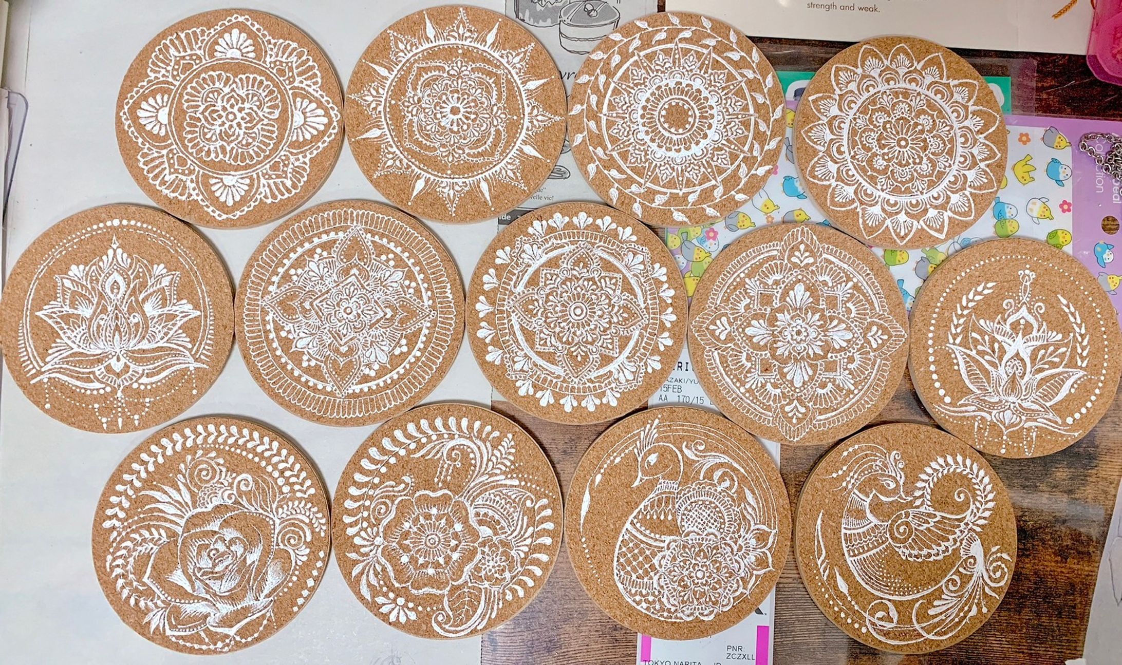 【その他作品】コルクコースター-1