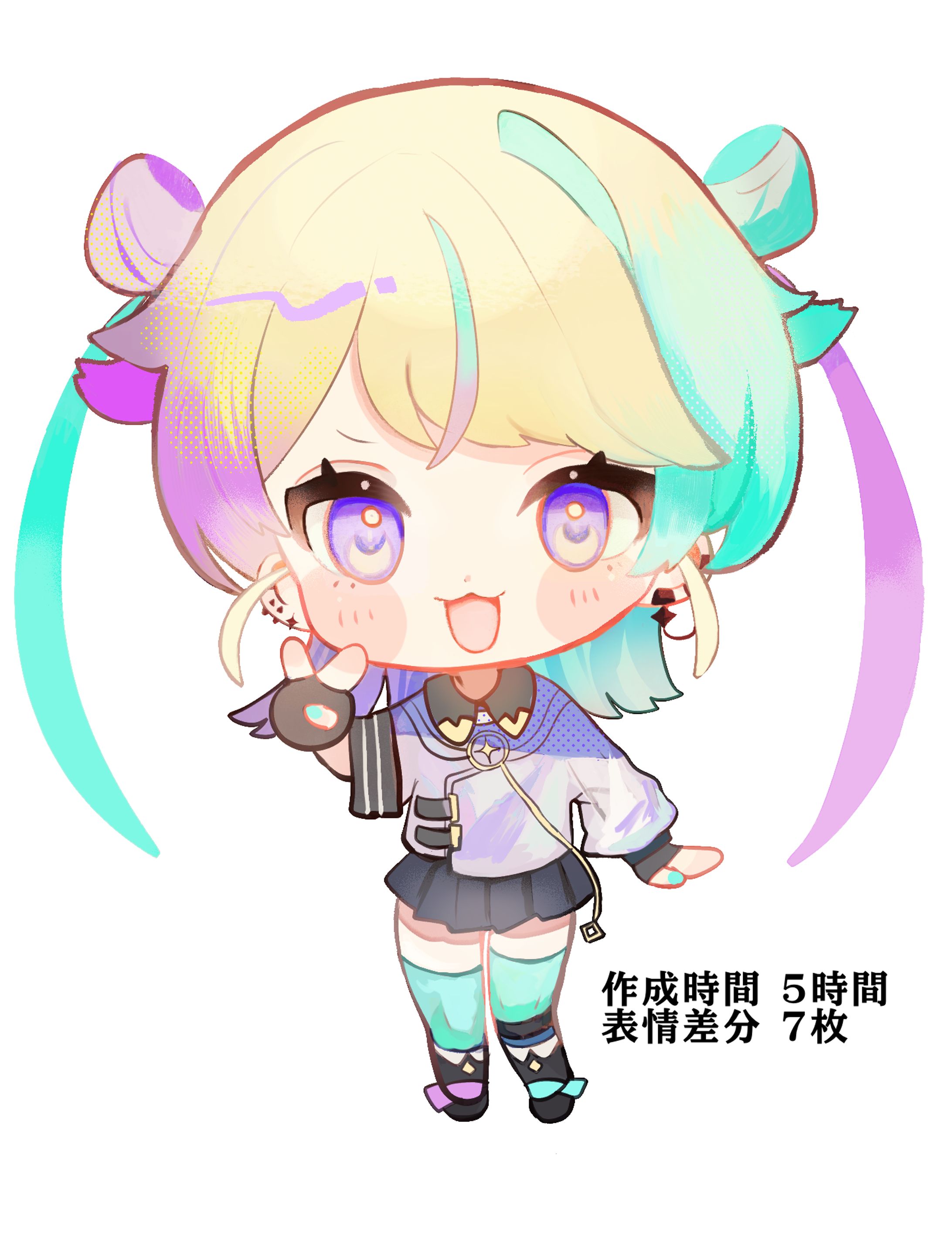 【works】 vtuber 週末電子ポマエチャン -1