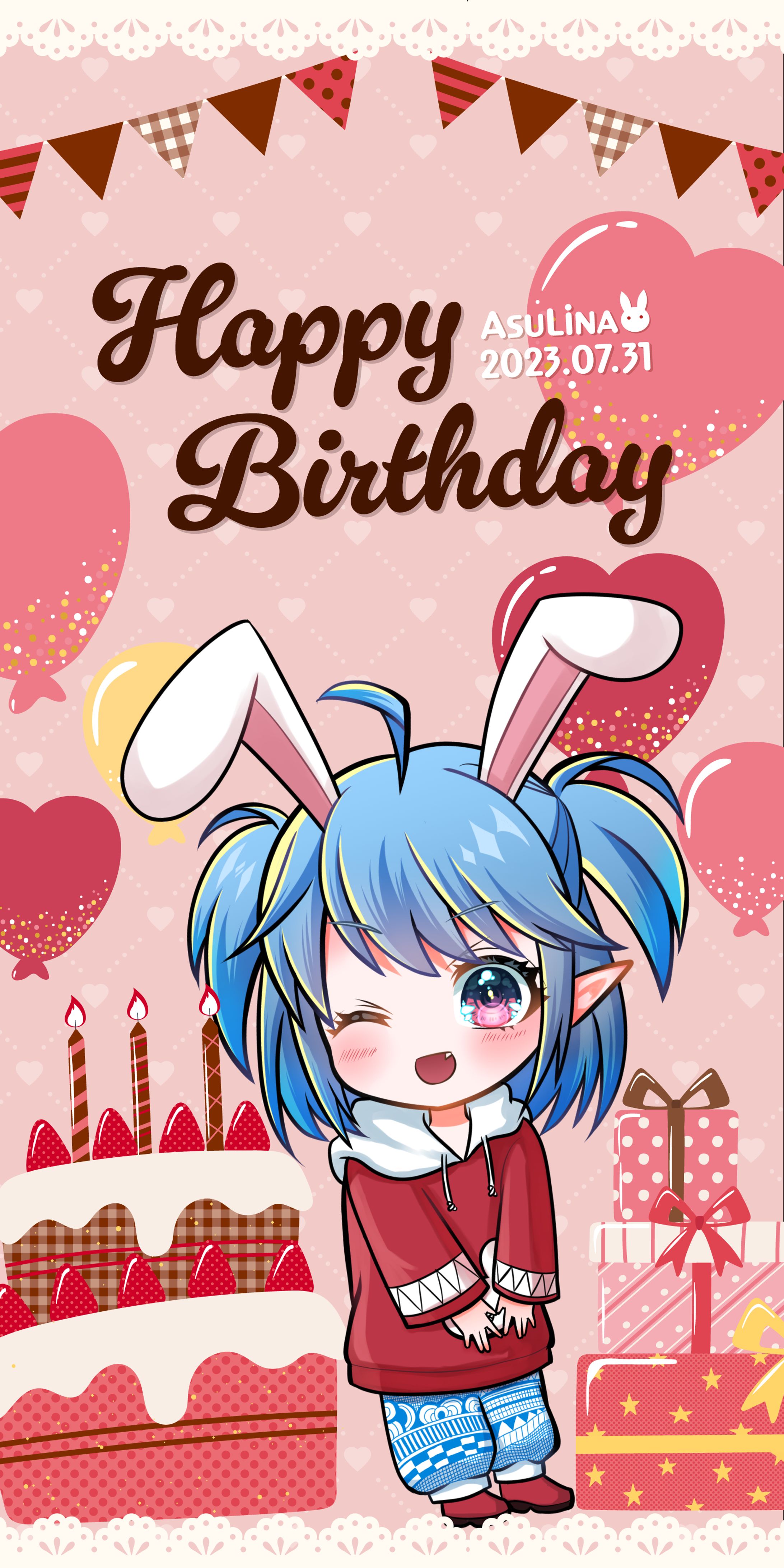 Vtuberさんイラスト-1