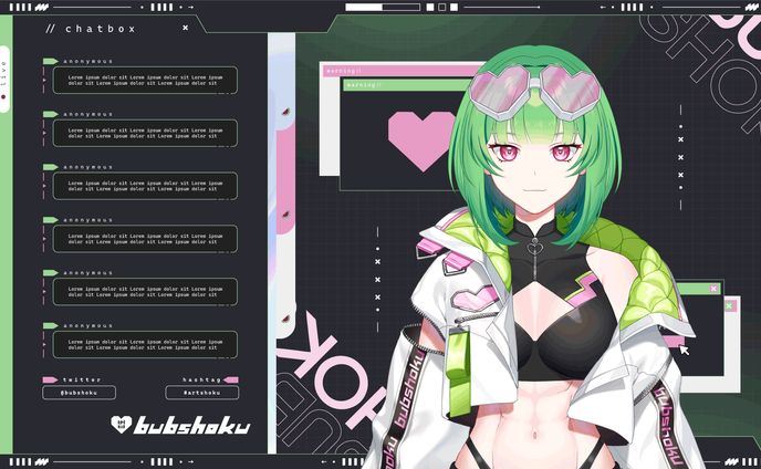 Bubshoku Overlay Commission