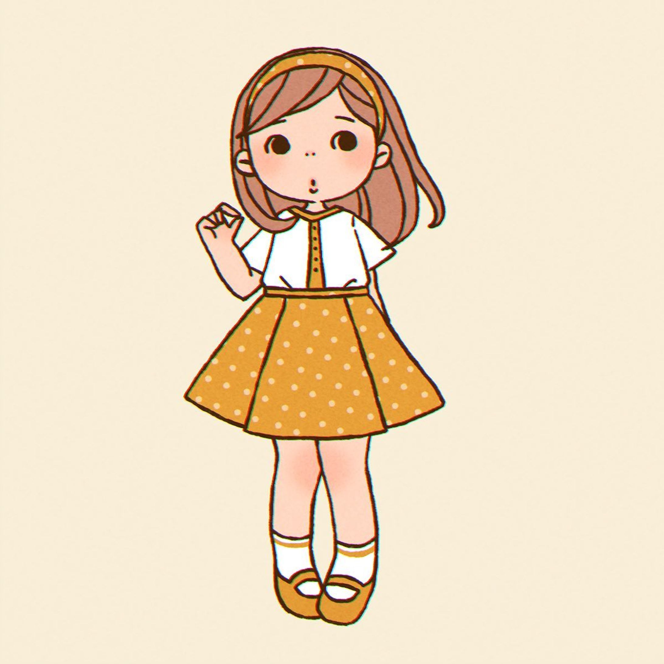 .
本格的に暑くなってきました🌞
まだ5月よぉ〜🫠ﾄﾛﾘ...
⁡
#イラスト #絵 #イラストグラム 
#イラストレーター #illustrator #ゆるかわイラスト 
#ゆるい絵  #レトロ #art #レトロイラスト
#オリジナル #女の子
#イラスト日記 #ファッションイラスト
#ほんわかイラスト #いらすと 
#いらすとぐらむ  #illustration #art
#ガールズイラスト #子どもイラスト
#イラスト仕事依頼受付中 #リクエスト受付中
#イラスト好きな人と繋がりたい
⁡
⁡-1