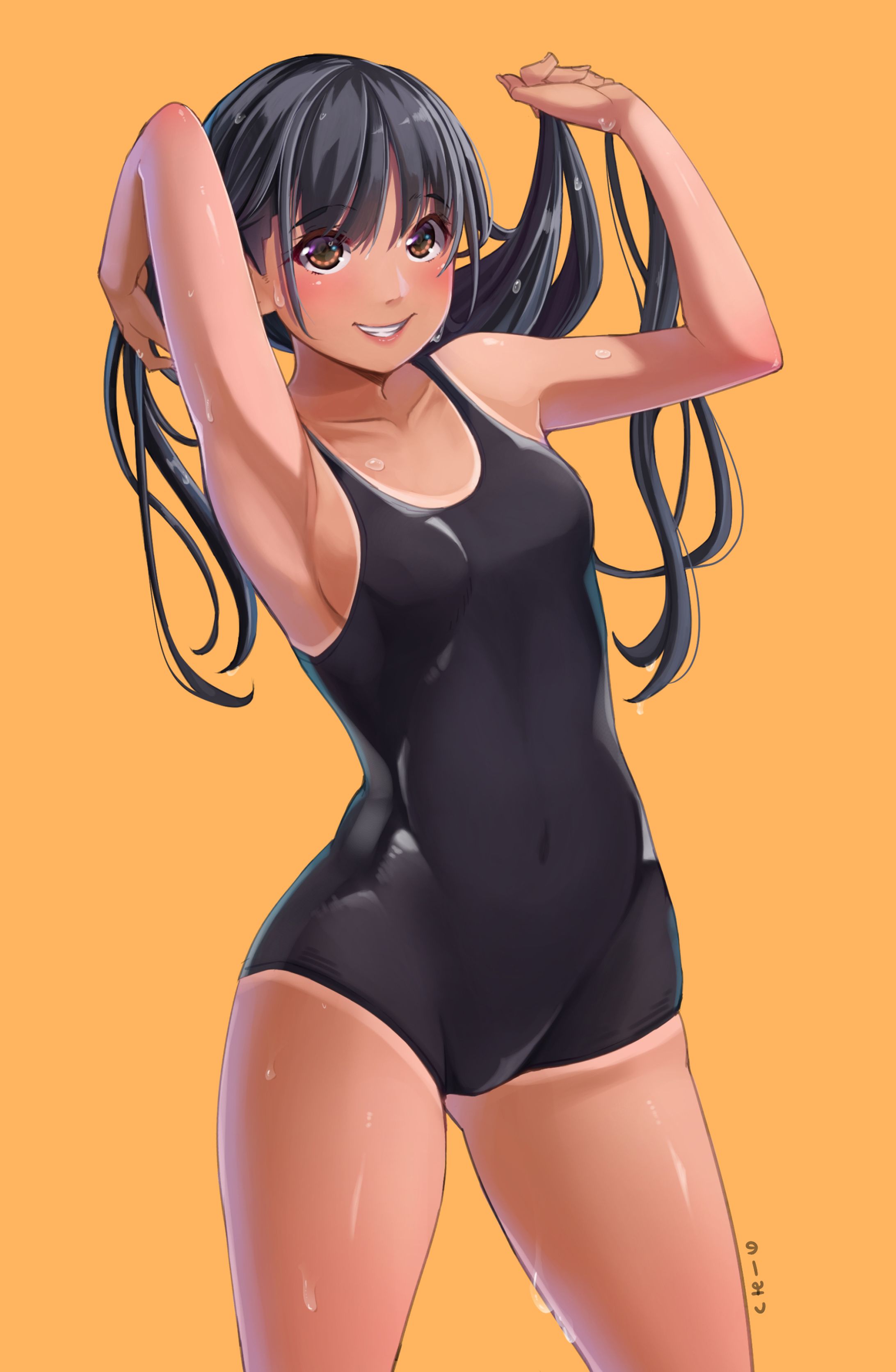 スク水少女-1