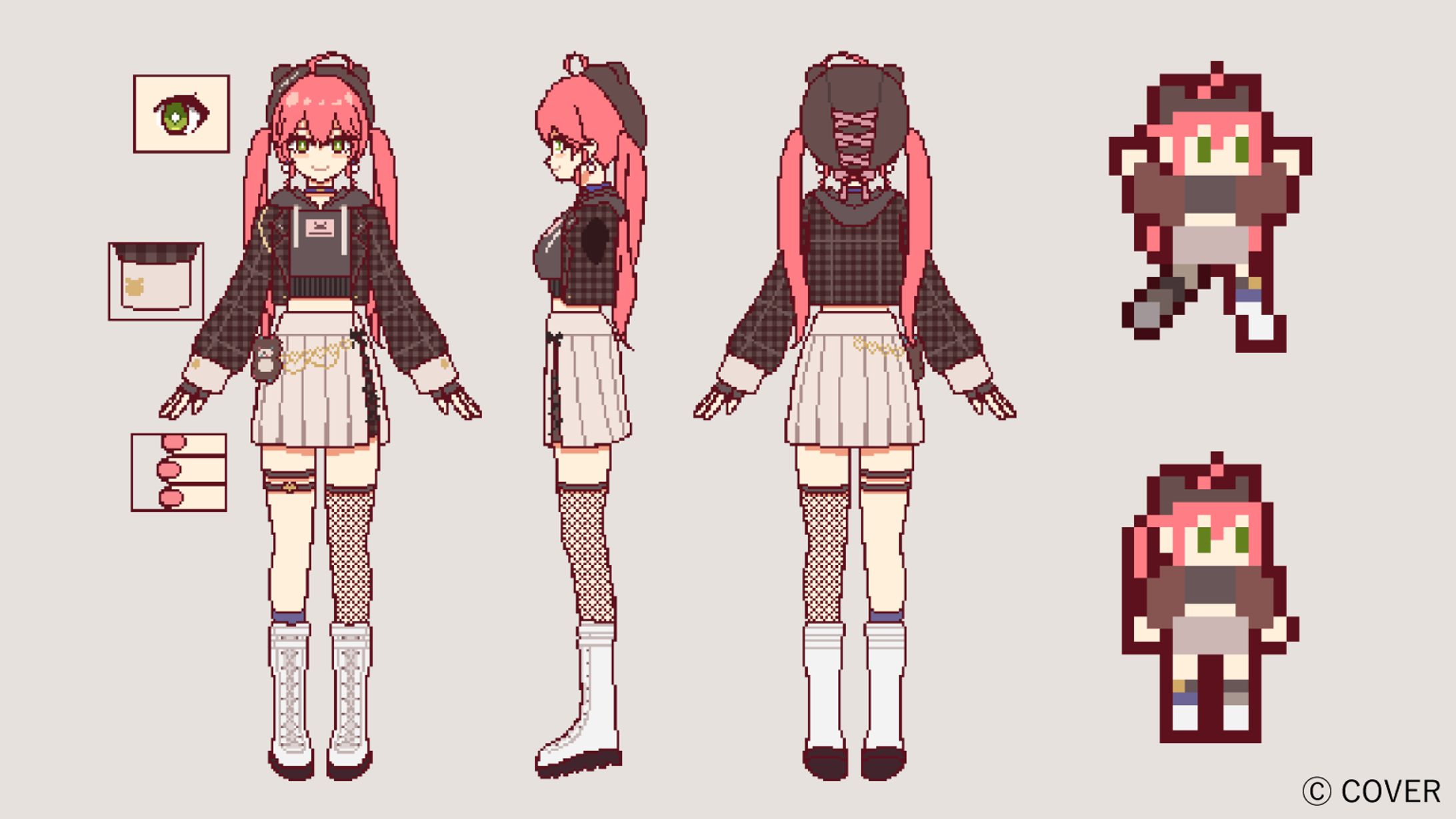 Lollipop/miComet　MV ピクセルアート-1