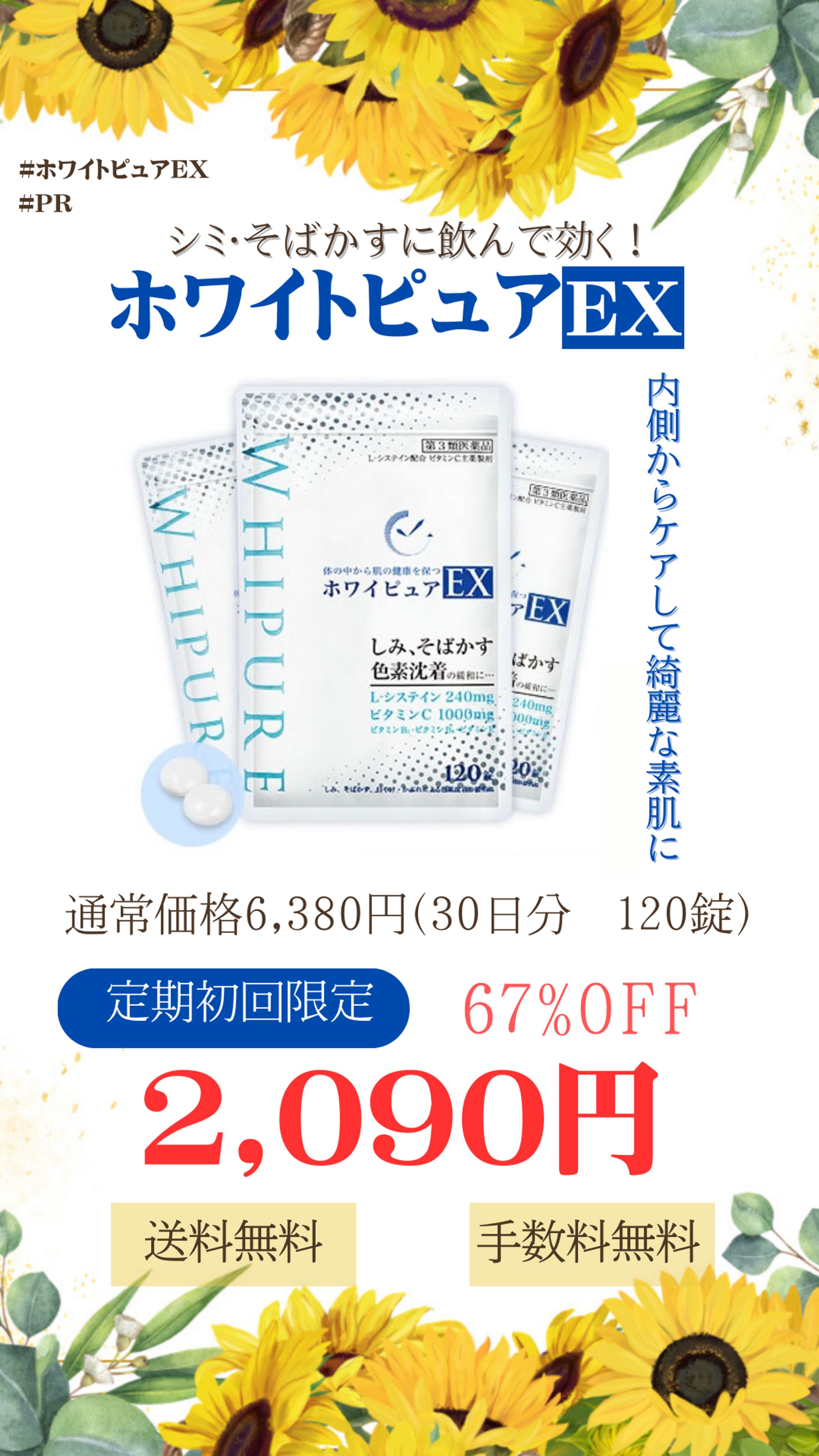 Instagramストーリー　ホワイトピュアPR-1