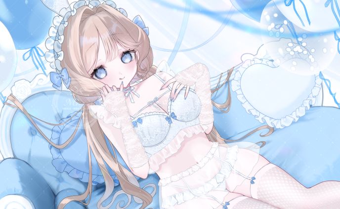 【趣味絵/一枚絵】オリジナルキャラクターイラスト