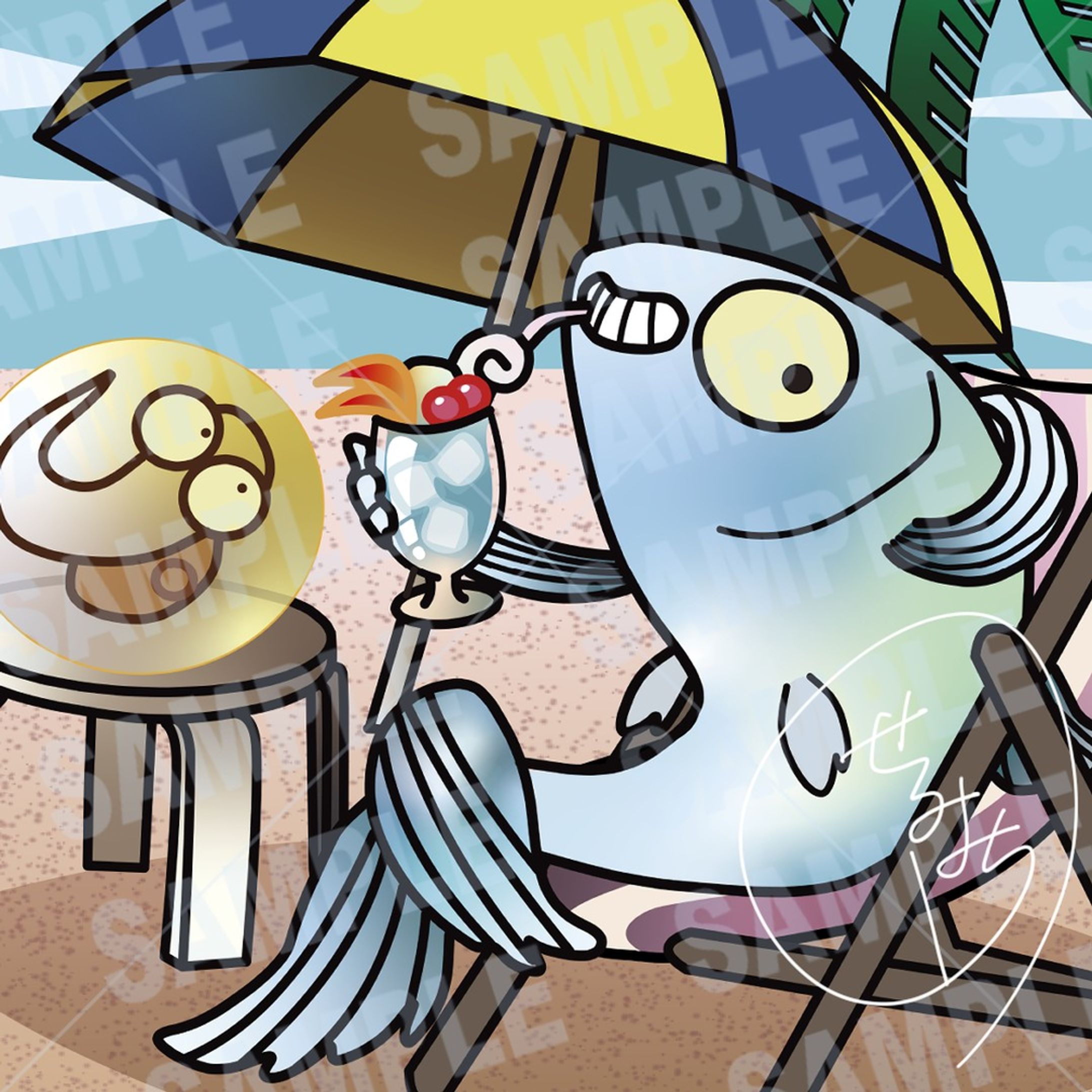 【ポートフォリオ】
ココナラでご依頼いただいたショップ用イメージアイコンイラスト描かせていただきました！
オールイラレ製作です。

この度はご依頼いただき誠にありがとうございました！

https://coconala.com/services/1930576
#ココナラ　#イラスト依頼　
#魚　#メダカ
#アクアショップ 
#illustrator-1