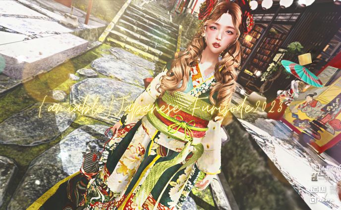 {amiable}Japanese Furisode2023@the Mainstore(50%OFF SALE).