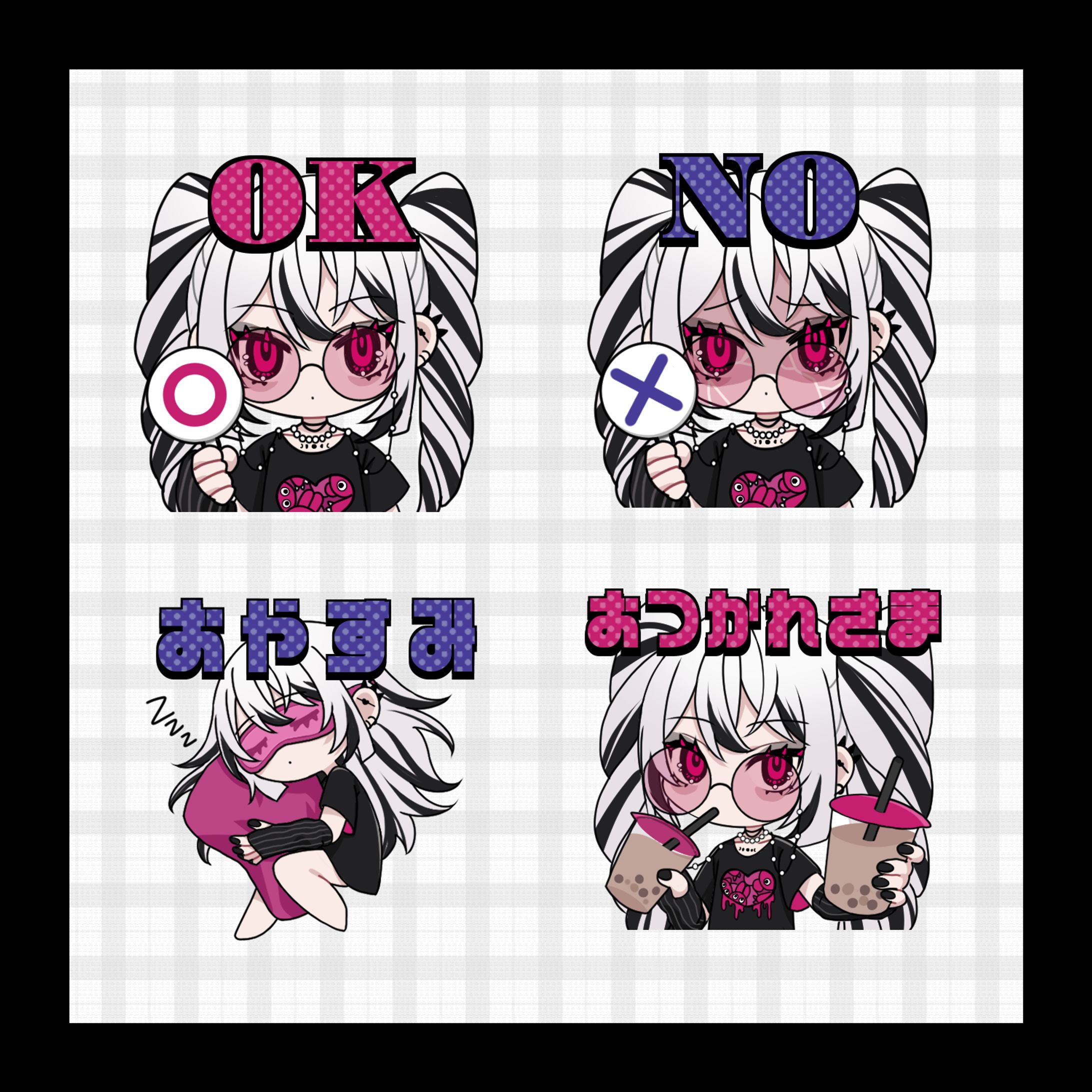 スタンプ用イラスト-1